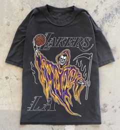 Warren Lotas x Los Angeles Lakers Basketball T Shirt - Limotees