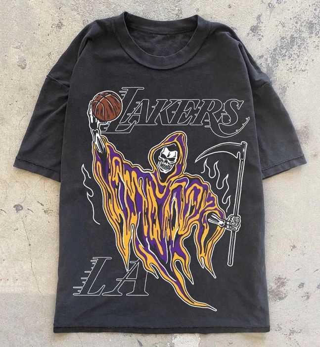 Warren Lotas Warren Lotas x Lakers Reaper Shirt | Grailed