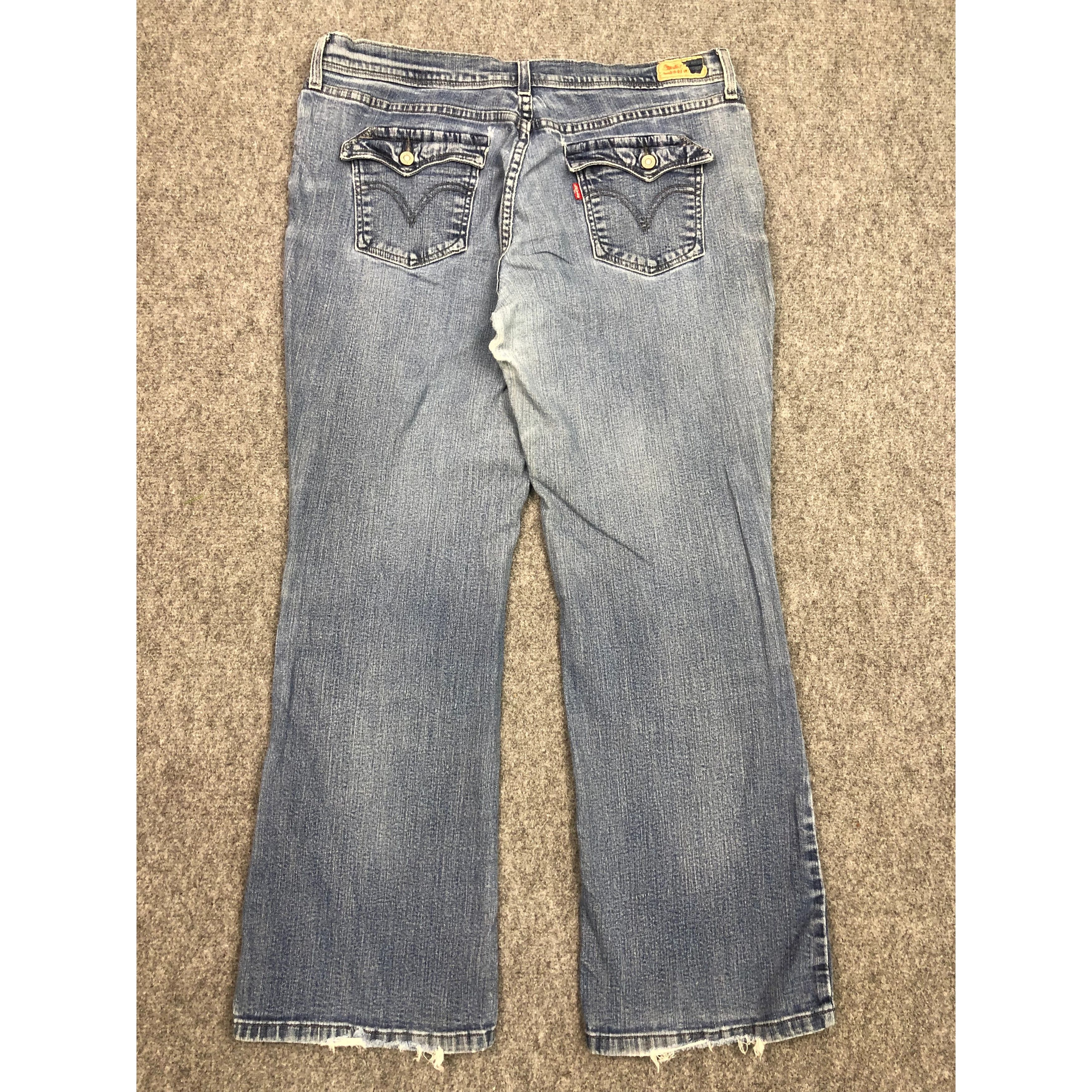 Levi's Vintage Levis 515 Jeans Flare Bootcut DP0506 Size US 36 / EU 52 - 2 Thumbnail
