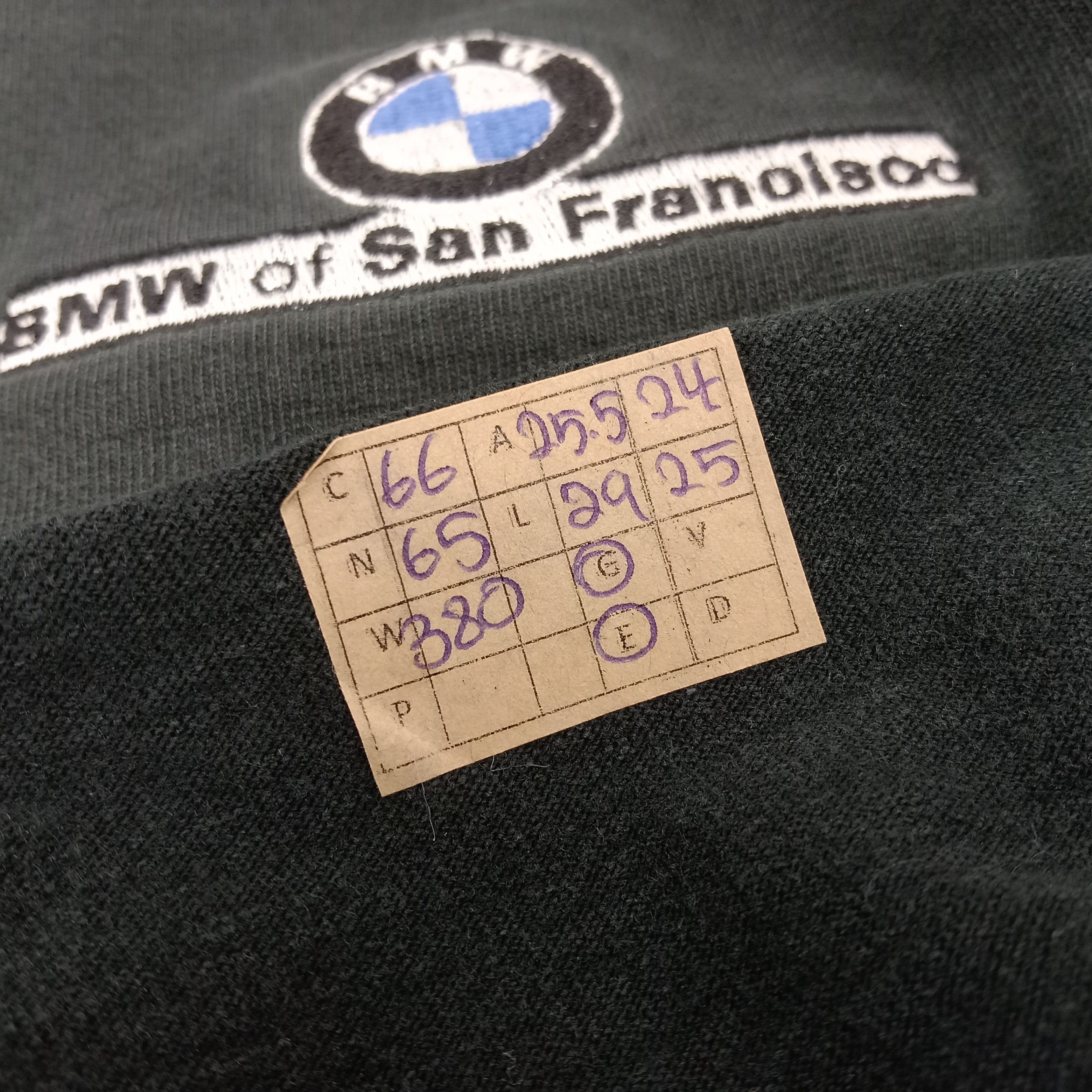 BMW × Vintage BMW Of San Francisco Motorsport Long Sleeve Tshirt Size US XXL / EU 58 / 5 - 11 Thumbnail