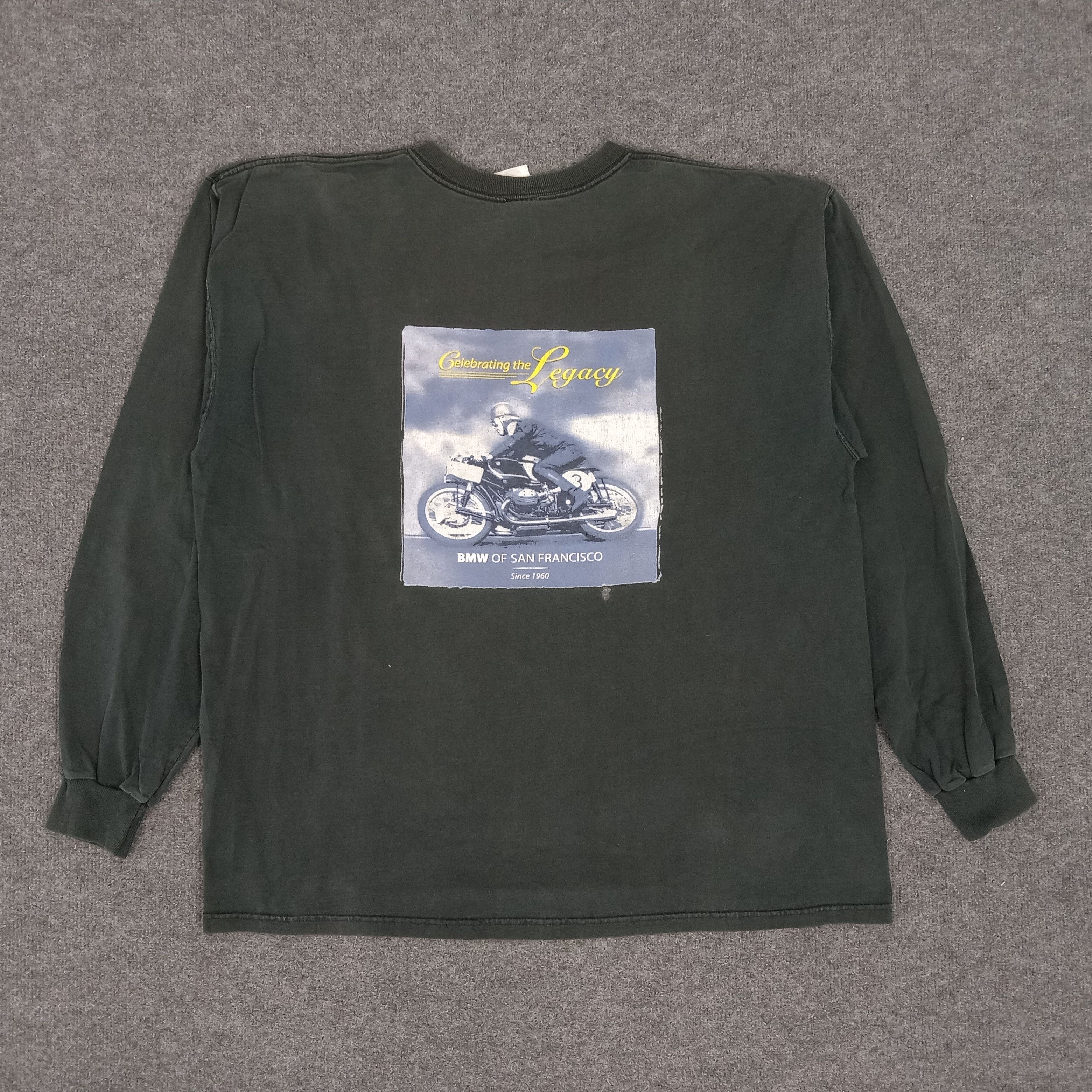 BMW × Vintage BMW Of San Francisco Motorsport Long Sleeve Tshirt Size US XXL / EU 58 / 5 - 1 Thumbnail