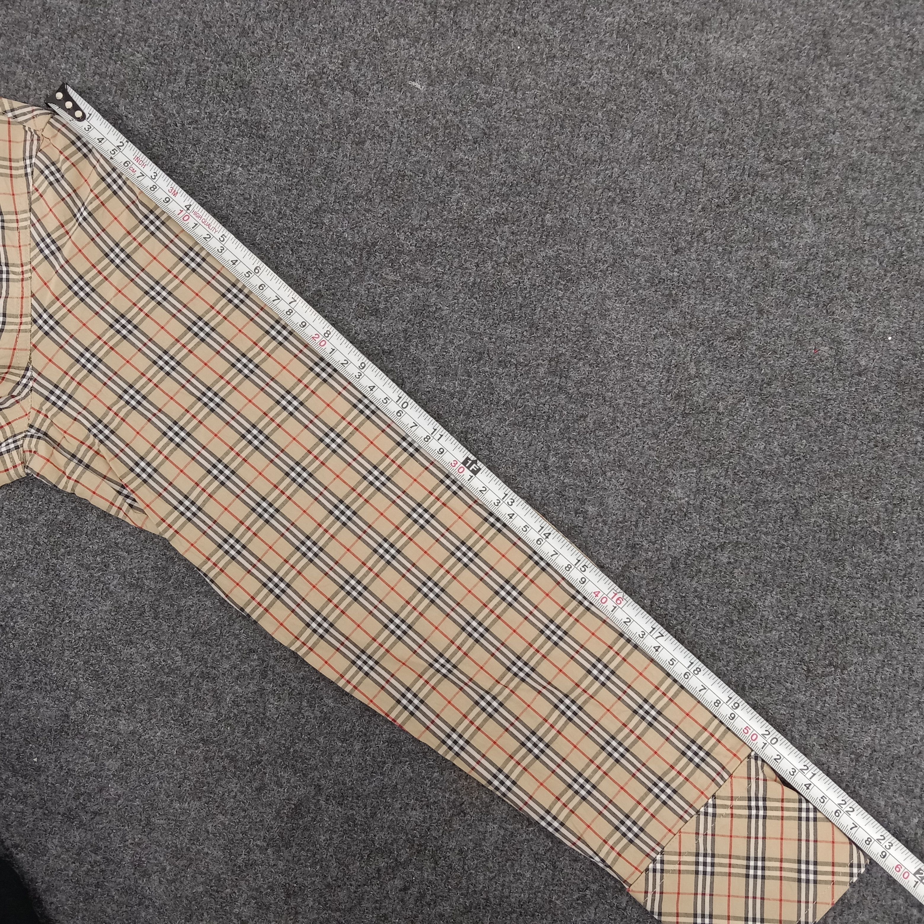 Burberry × Vintage Burberry Blue Label Nova Check Shirt Button Up Size US S / EU 44-46 / 1 - 10 Thumbnail