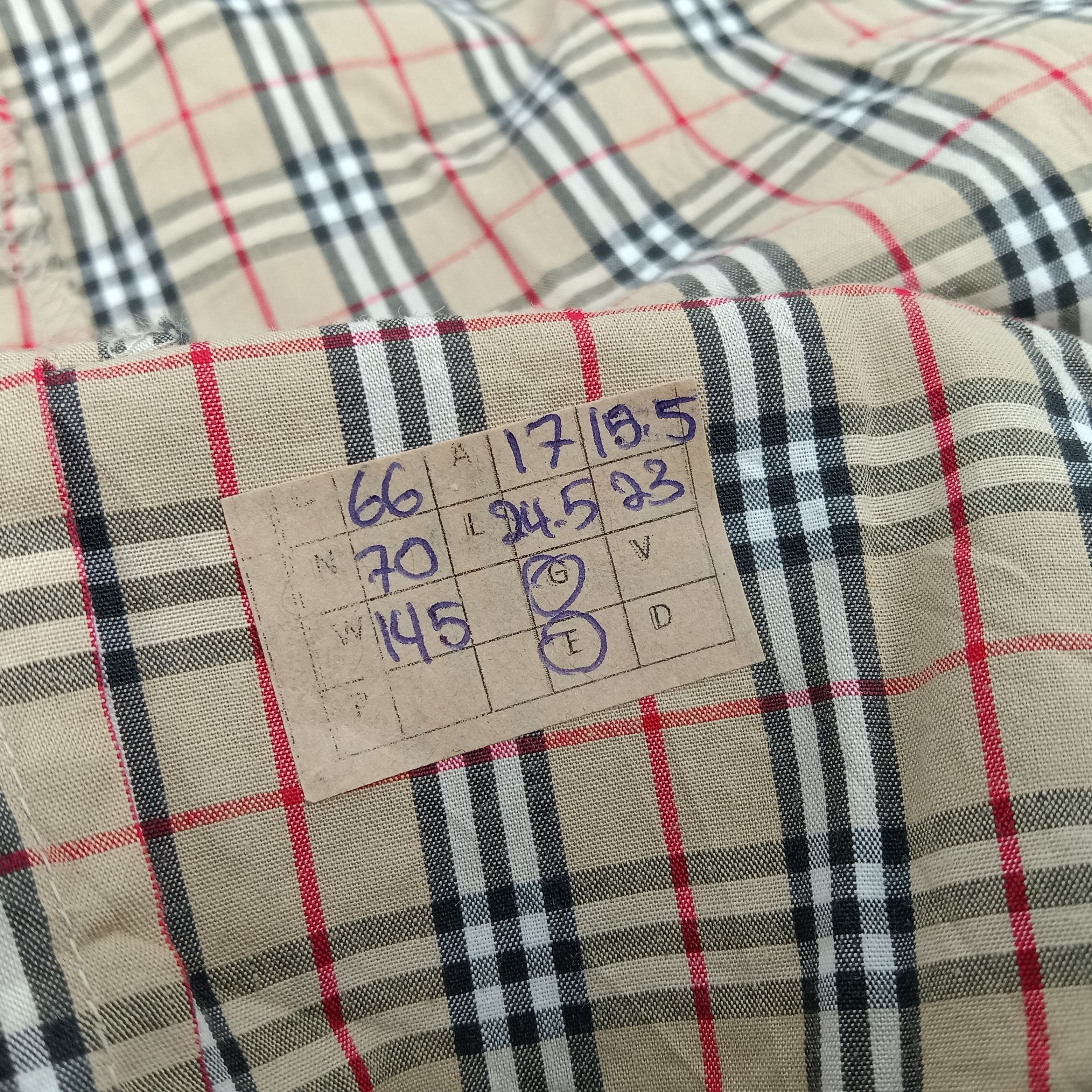 Burberry × Vintage Burberry Blue Label Nova Check Shirt Button Up Size US S / EU 44-46 / 1 - 8 Thumbnail