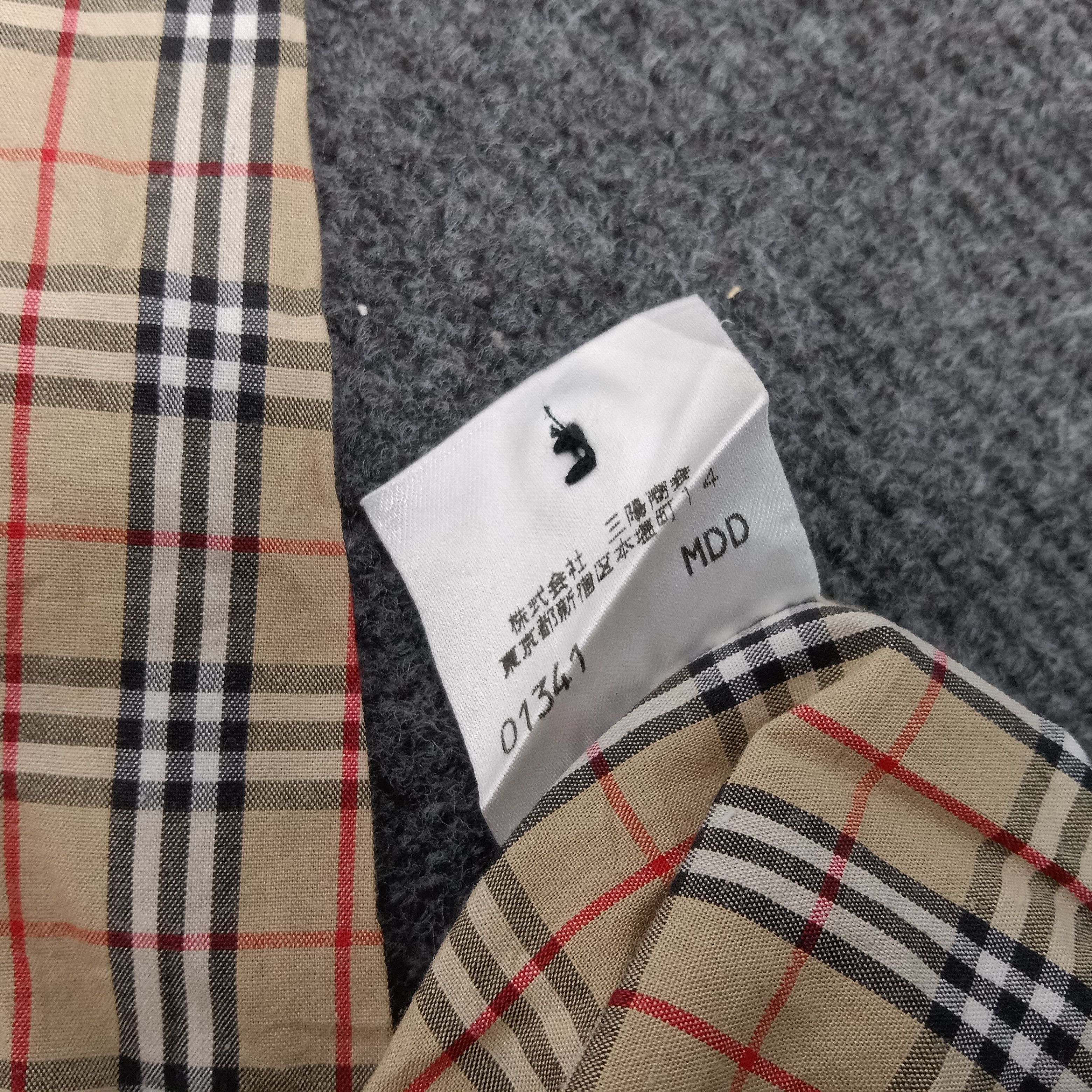 Burberry × Vintage Burberry Blue Label Nova Check Shirt Button Up Size US S / EU 44-46 / 1 - 7 Thumbnail