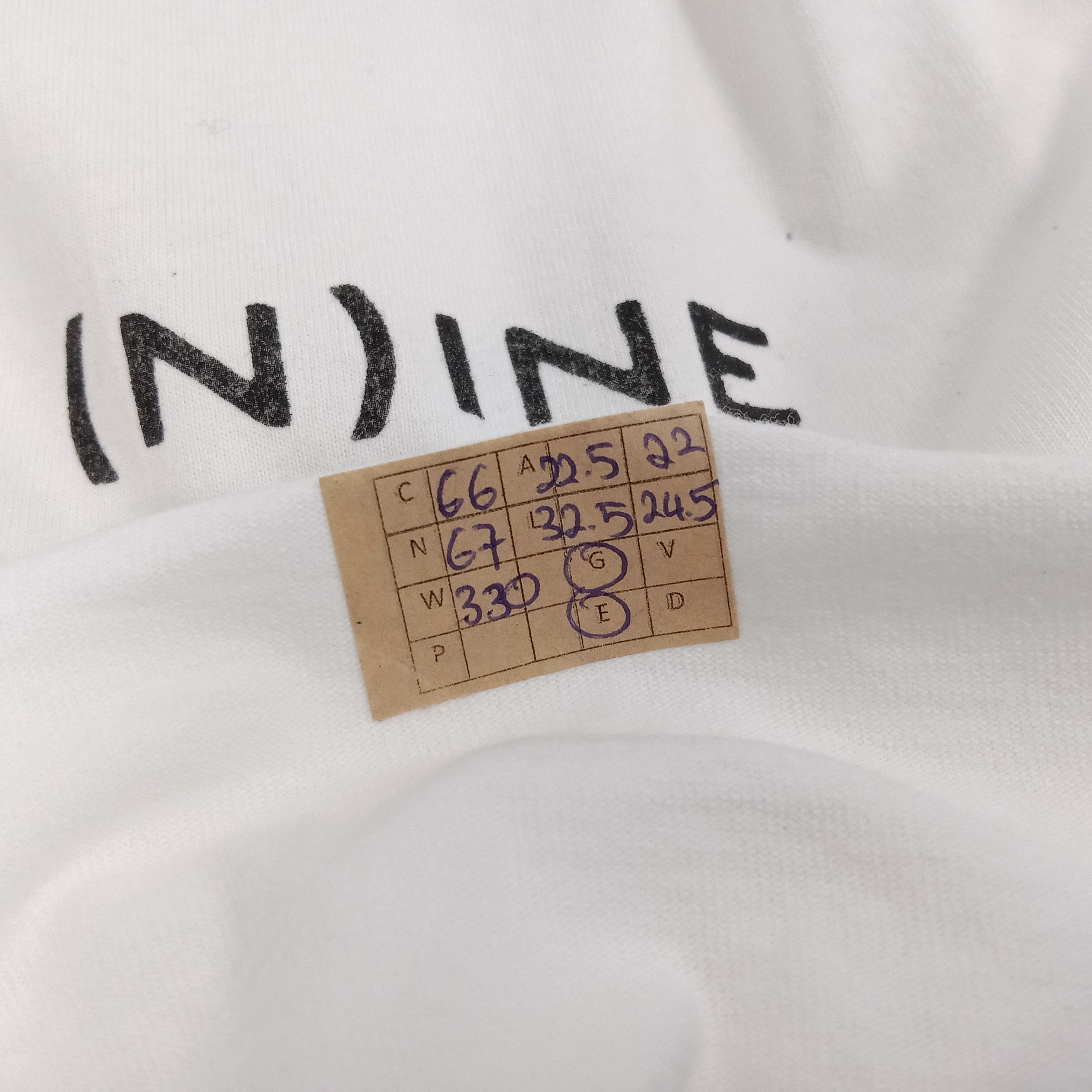 Japanese Brand × Number (N)ine × Vintage Number (N)ine Japanese Brand Long Sleeve Tshirt Size US L / EU 52-54 / 3 - 11 Thumbnail