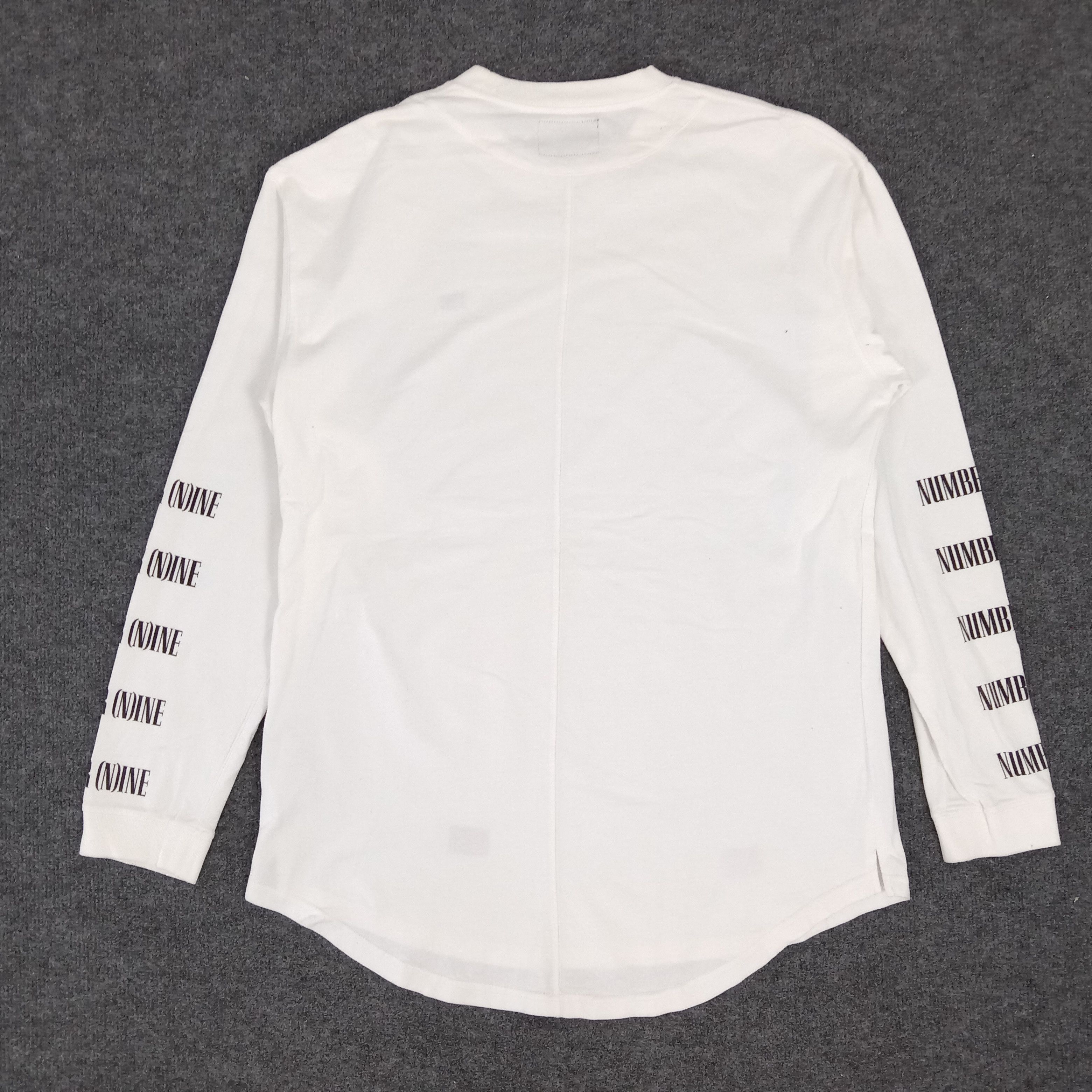 Japanese Brand × Number (N)ine × Vintage Number (N)ine Japanese Brand Long Sleeve Tshirt Size US L / EU 52-54 / 3 - 3 Thumbnail