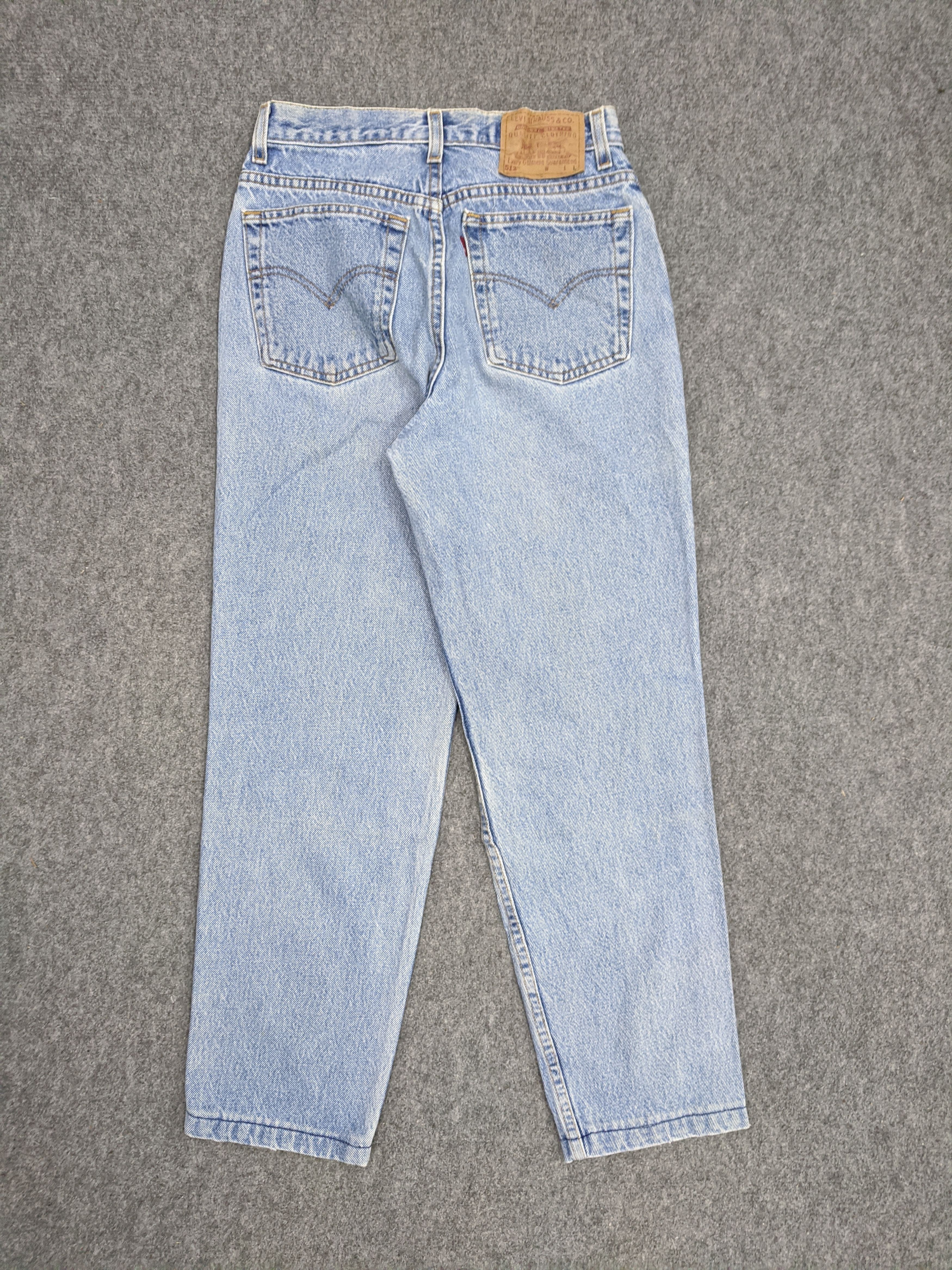 Levi's Vintage 90s Levis 512 Jeans Lightwash DP0897 Size US 28 / EU 44 - 3 Thumbnail