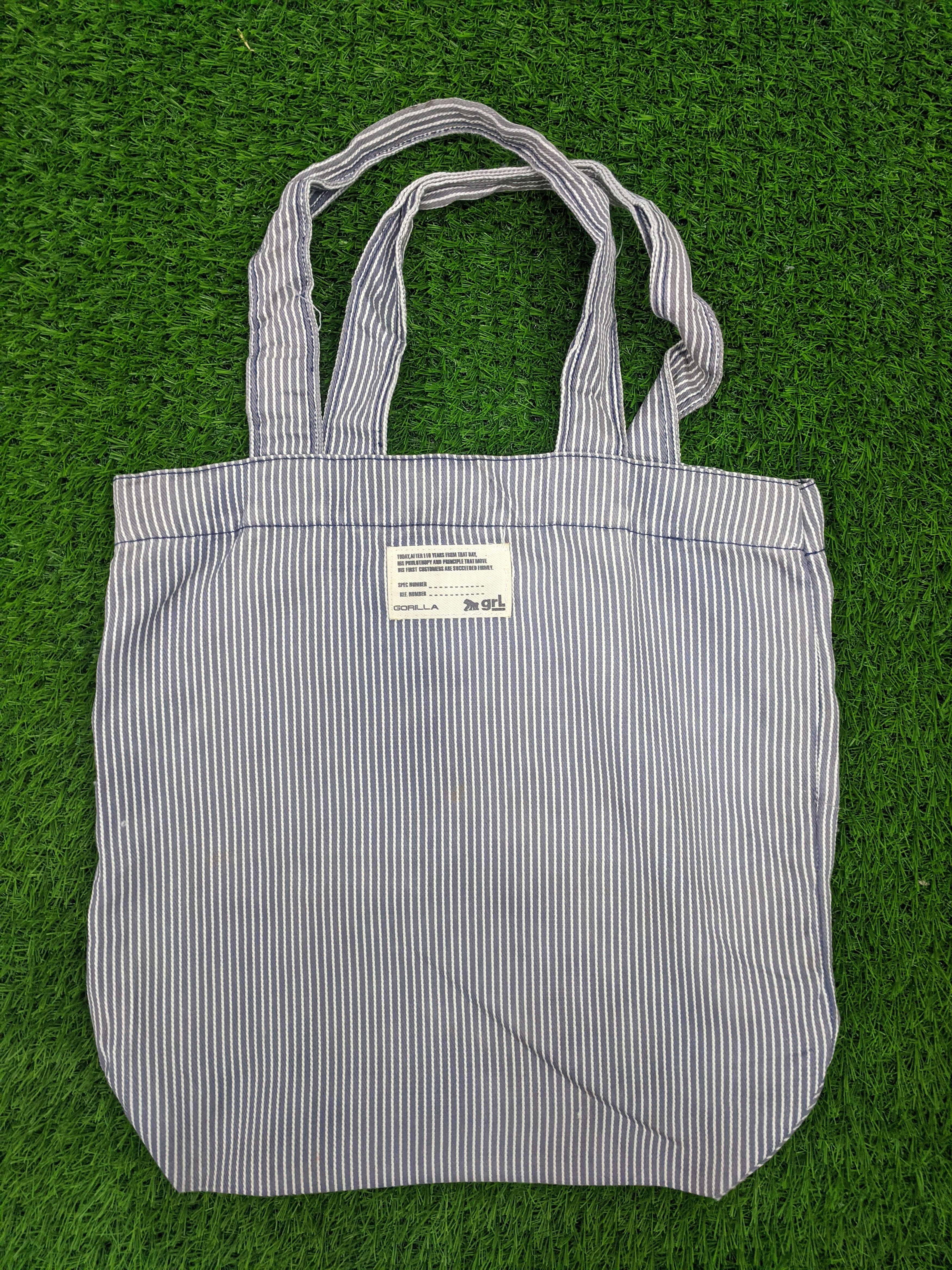 Japanese Brand Japanese Style Dunggaree Design Tote Bag Size ONE SIZE - 2 Thumbnail