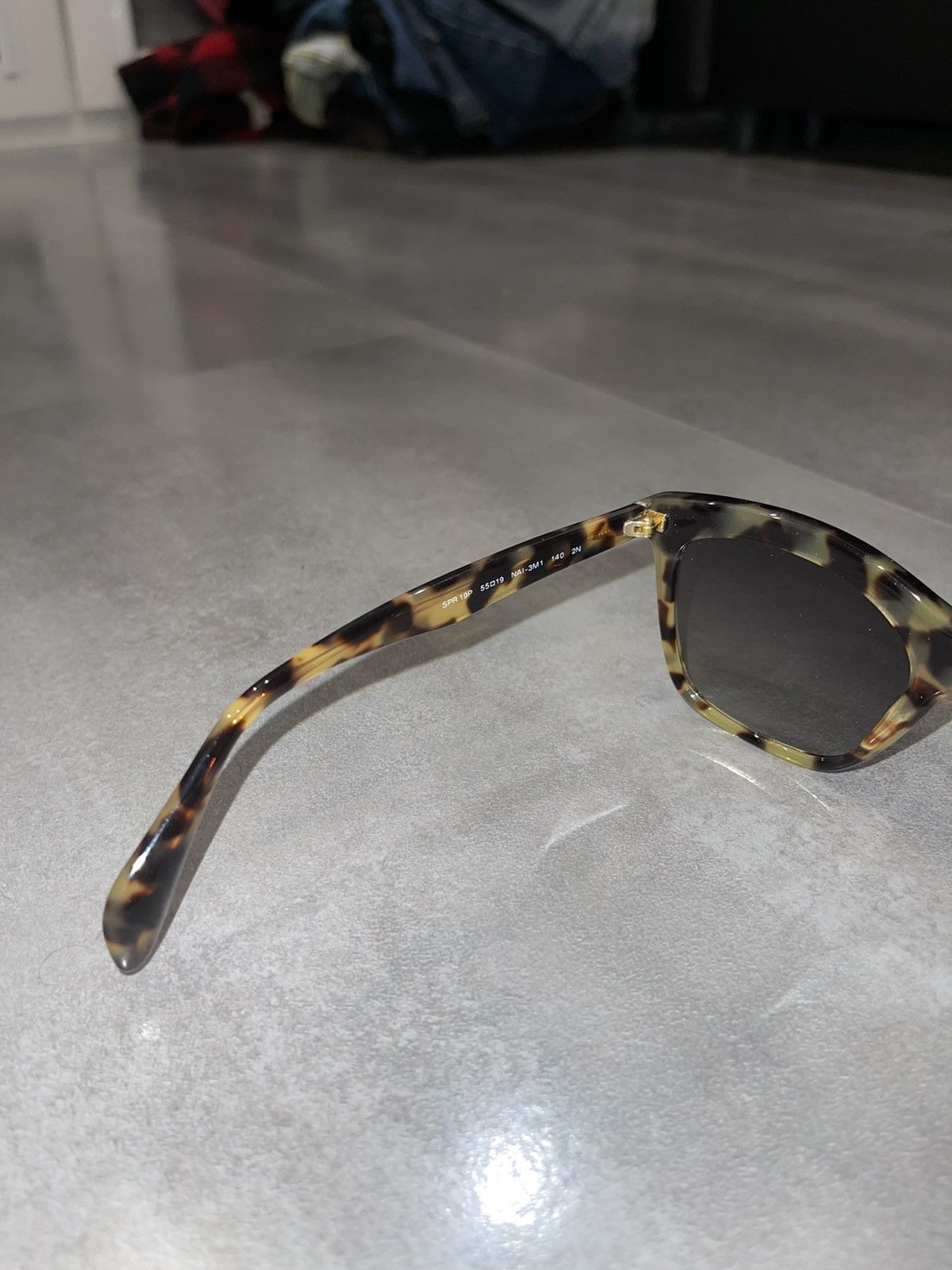 Prada Prada SPR19P NAI-3M1 Tiger Camo Sunglasses Size ONE SIZE - 12 Thumbnail