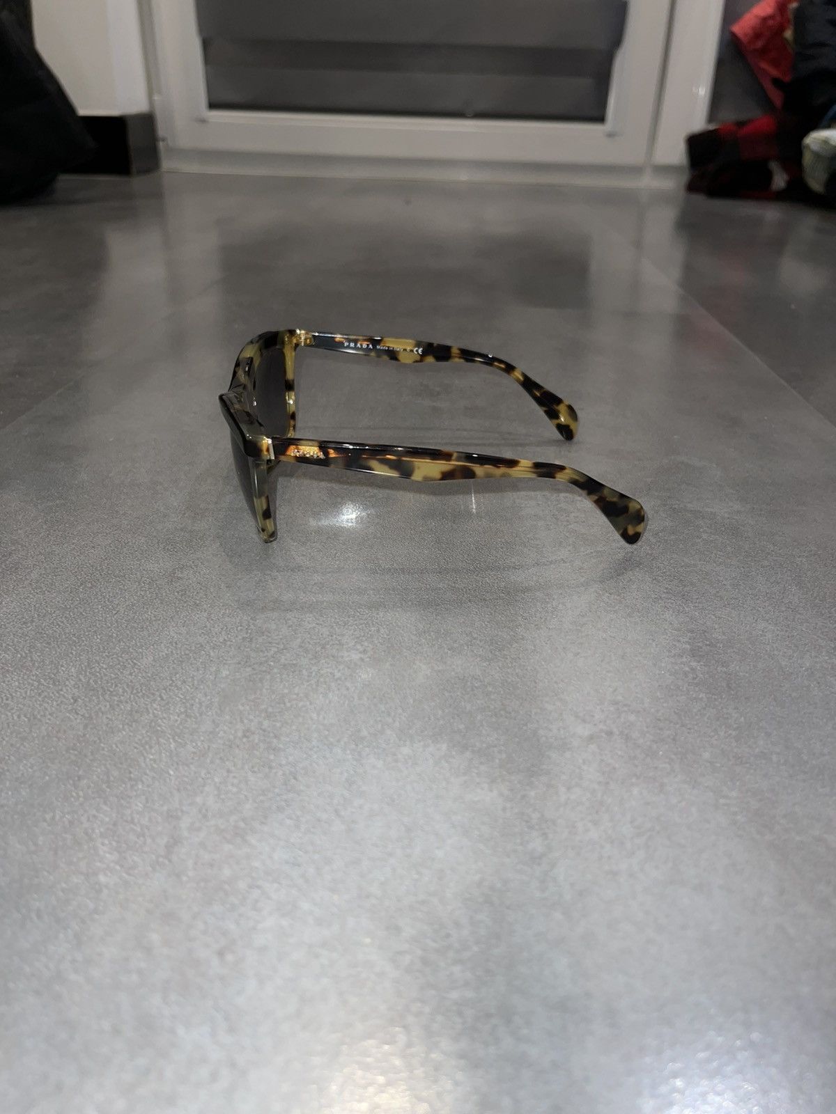 Prada Prada SPR19P NAI-3M1 Tiger Camo Sunglasses Size ONE SIZE - 5 Thumbnail