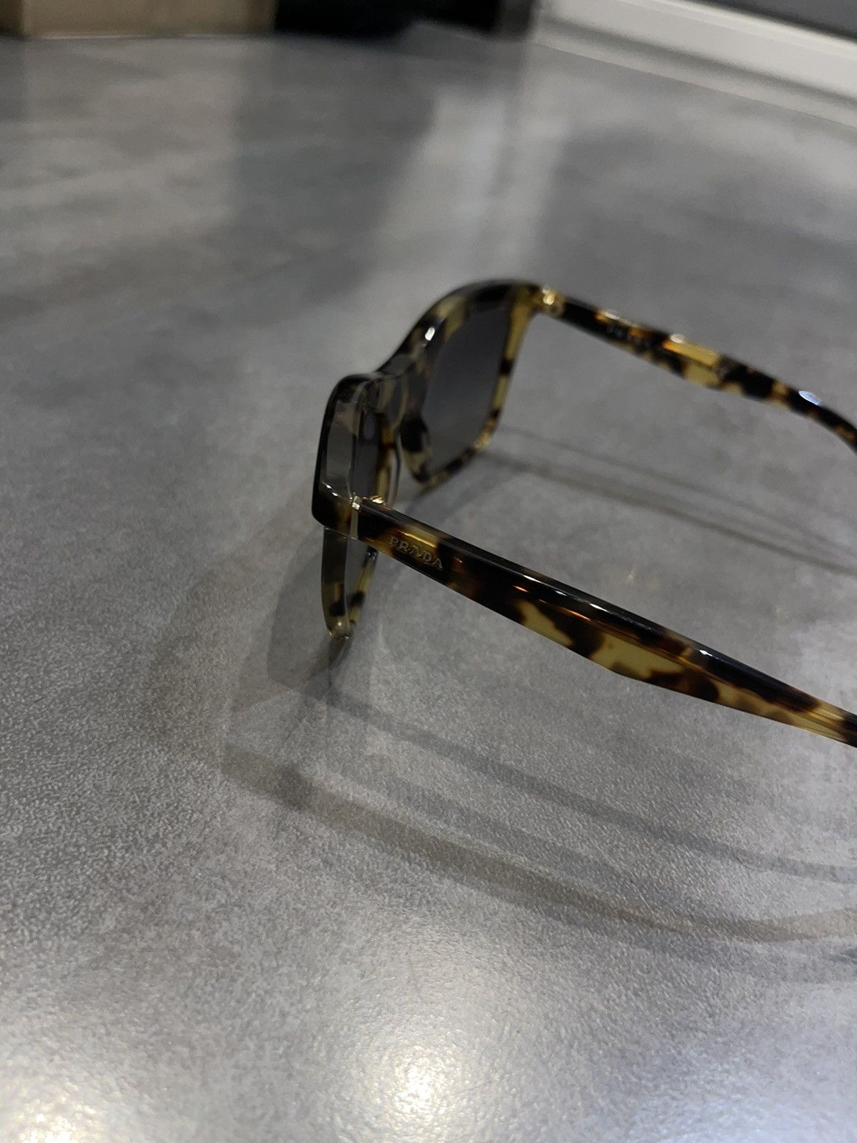 Prada Prada SPR19P NAI-3M1 Tiger Camo Sunglasses Size ONE SIZE - 6 Thumbnail