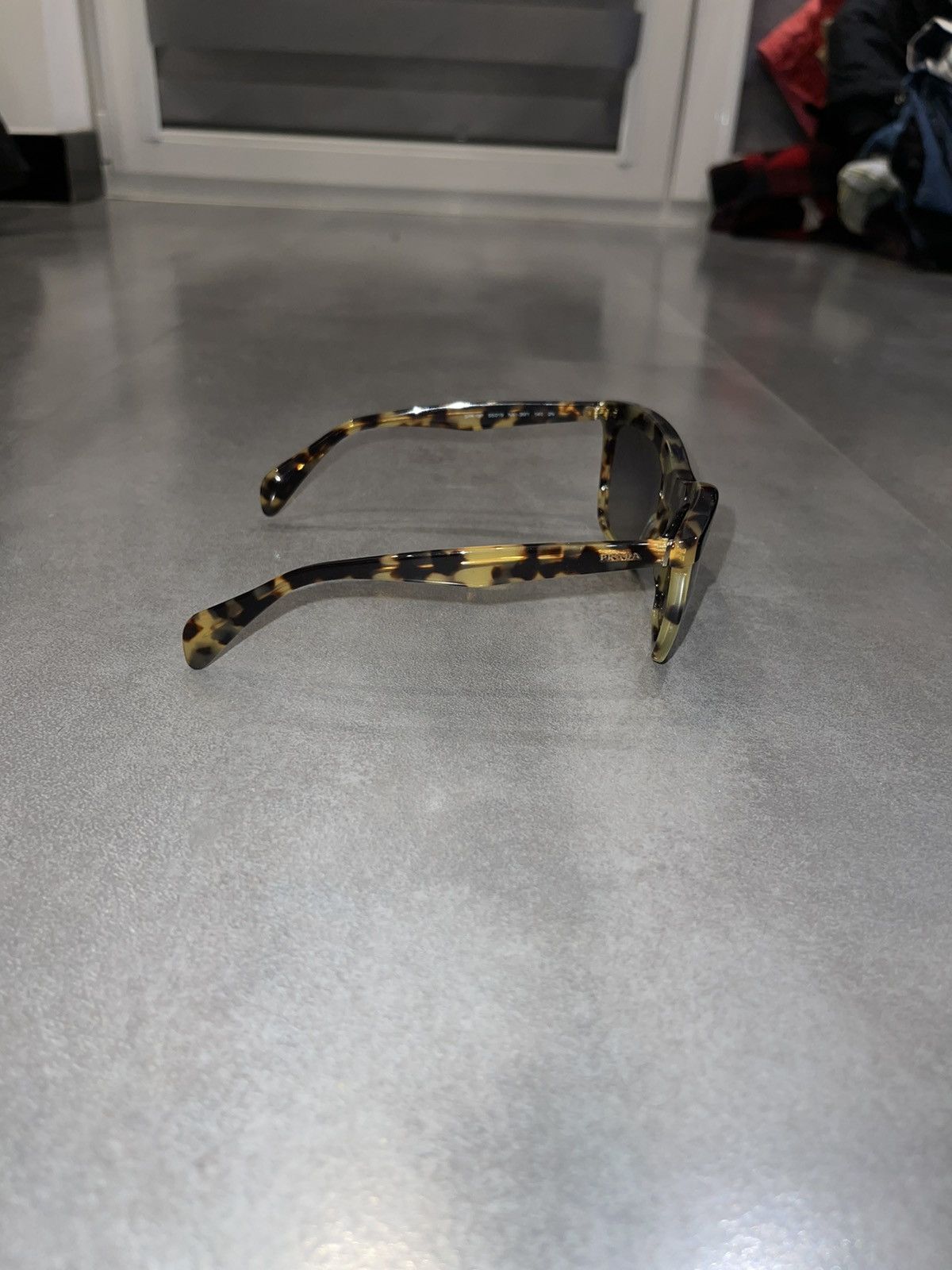 Prada Prada SPR19P NAI-3M1 Tiger Camo Sunglasses Size ONE SIZE - 7 Thumbnail