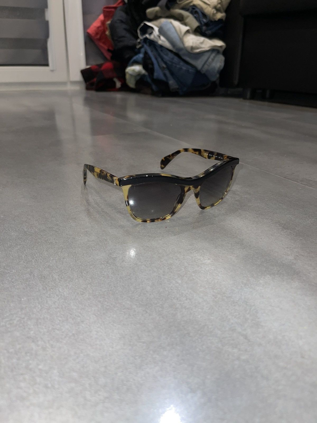Prada Prada SPR19P NAI-3M1 Tiger Camo Sunglasses Size ONE SIZE - 3 Thumbnail