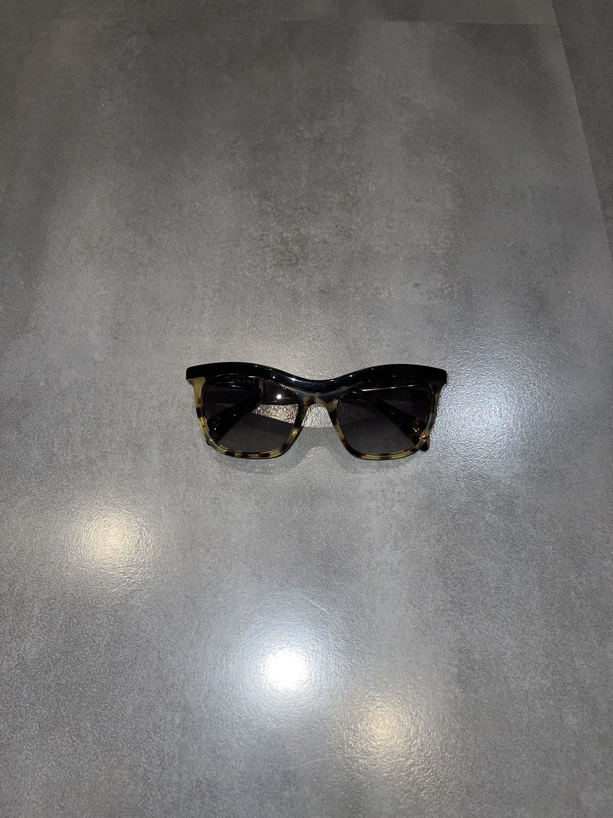 Prada Prada SPR19P NAI-3M1 Tiger Camo Sunglasses Size ONE SIZE - 4 Thumbnail