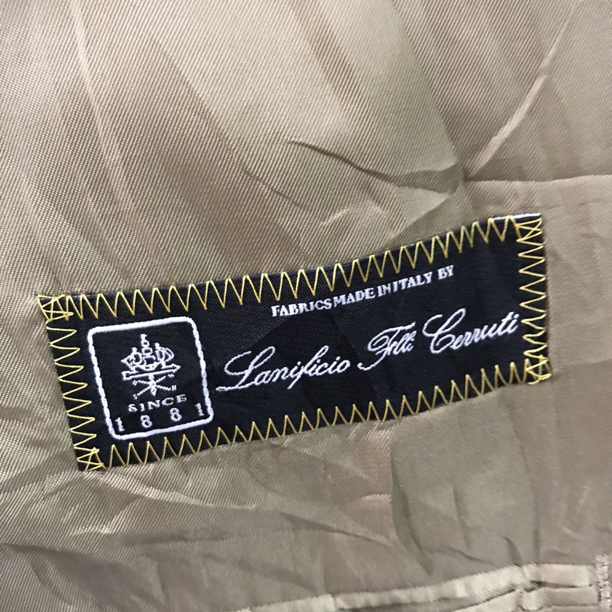 Cerruti 1881 🔥Rare🔥 Lanificio f.lli cerruti jacket made in Japan Size US M / EU 48-50 / 2 - 12 Thumbnail