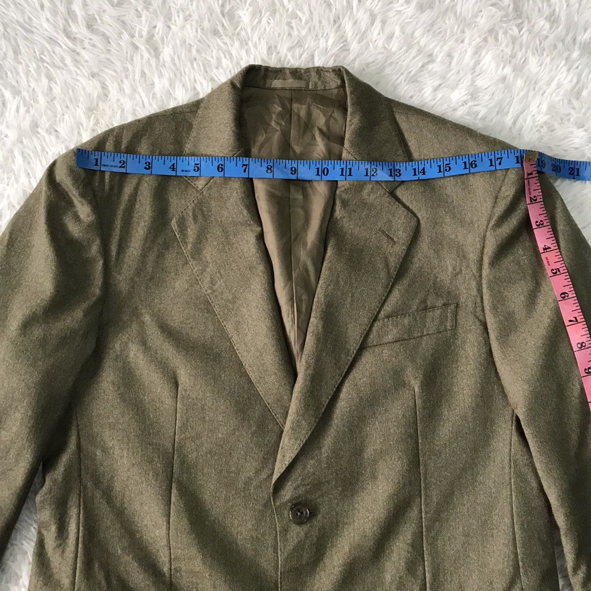 Cerruti 1881 🔥Rare🔥 Lanificio f.lli cerruti jacket made in Japan Size US M / EU 48-50 / 2 - 18 Thumbnail