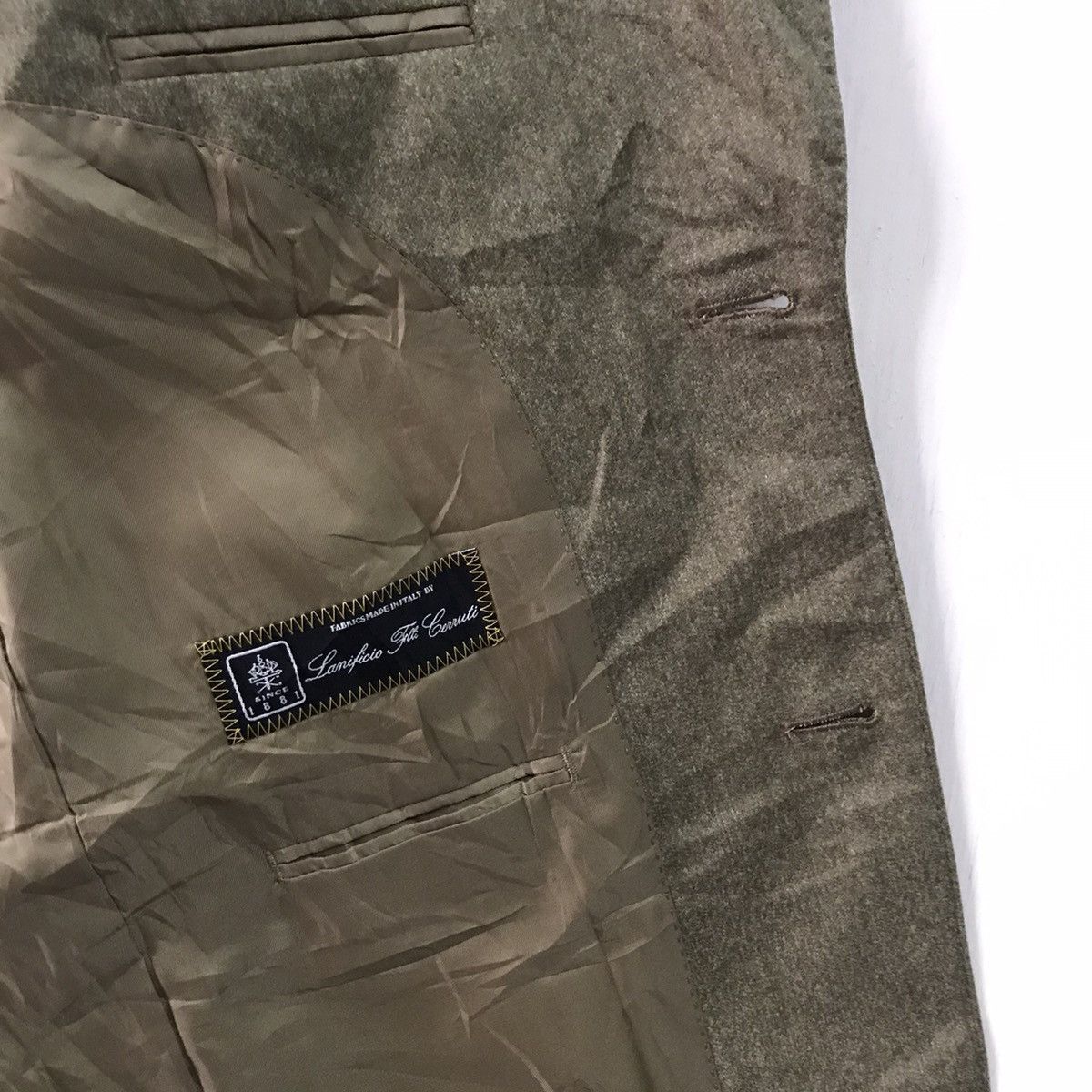 Cerruti 1881 🔥Rare🔥 Lanificio f.lli cerruti jacket made in Japan Size US M / EU 48-50 / 2 - 11 Thumbnail