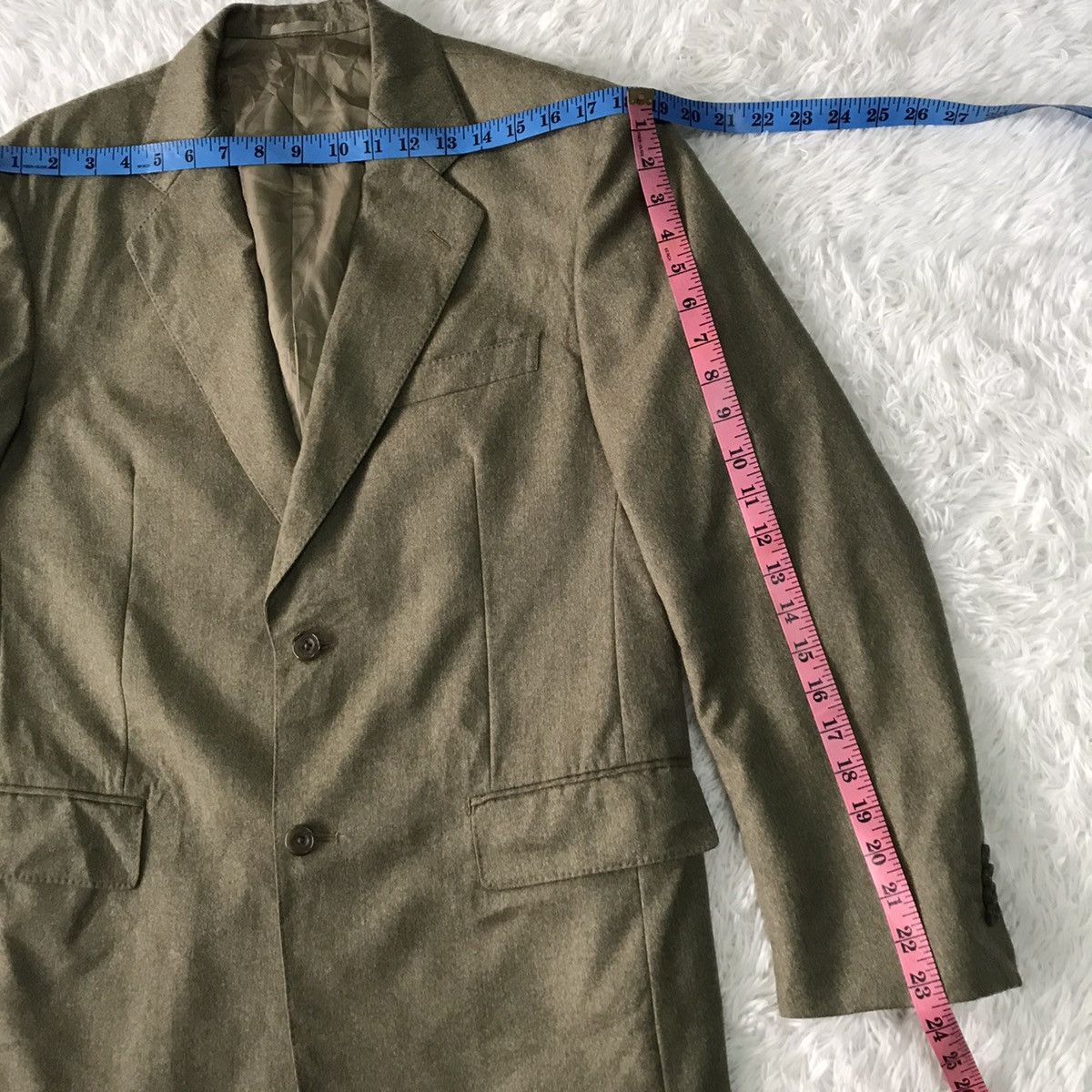 Cerruti 1881 🔥Rare🔥 Lanificio f.lli cerruti jacket made in Japan Size US M / EU 48-50 / 2 - 19 Thumbnail