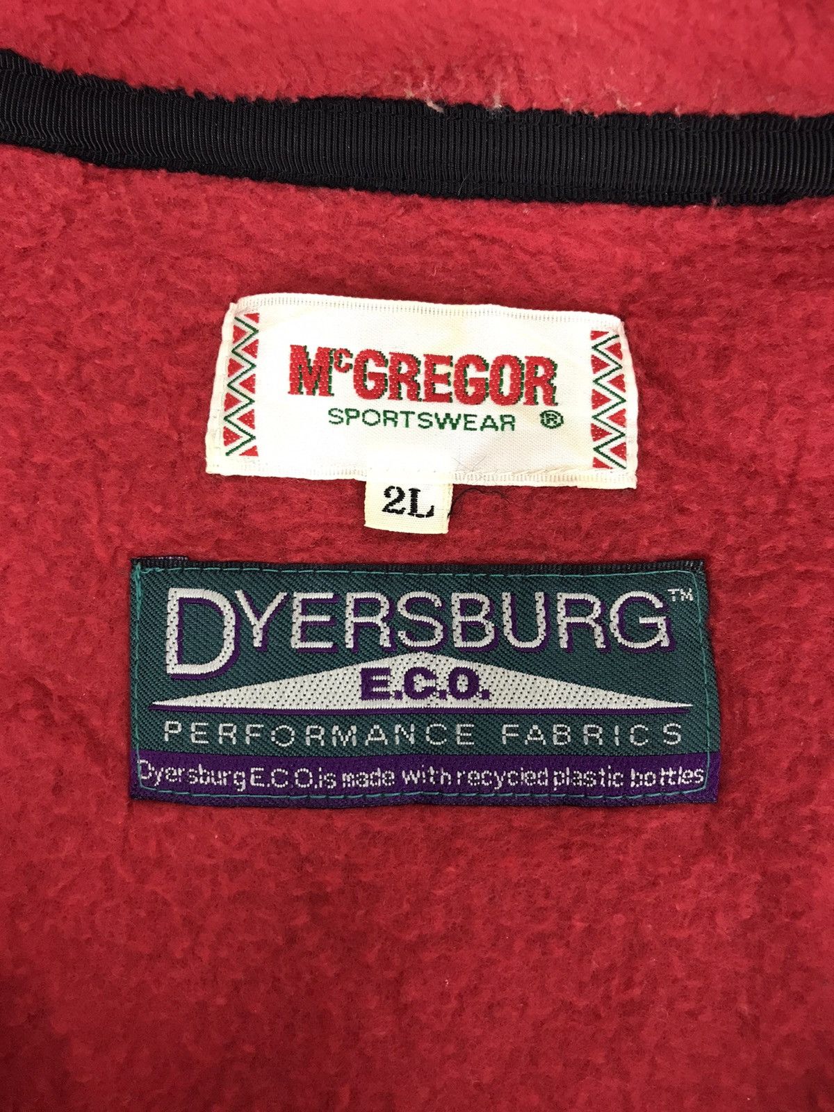 McGregor × Vintage McGregor Dyesburg Eco Fleece Jacket Expedition Outdoor Size US XL / EU 56 / 4 - 2 Thumbnail