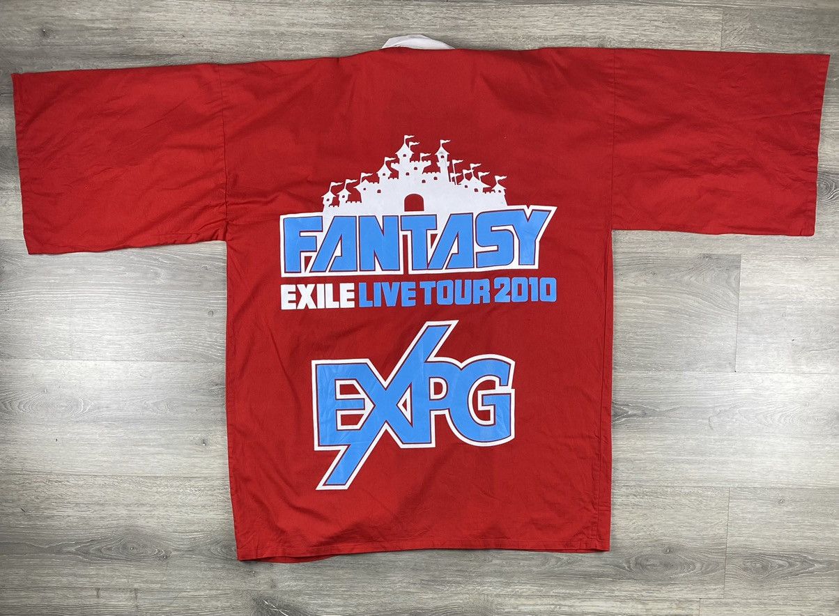 Band Tees Fantasy Exile Live Tour 2010 Kimono Cardigan Size US XL / EU 56 / 4 - 8 Thumbnail