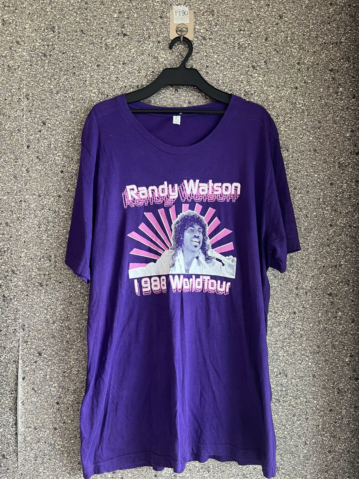 image of Vintage Randy Watson Ft90 in Purple, Men's (Size XL)