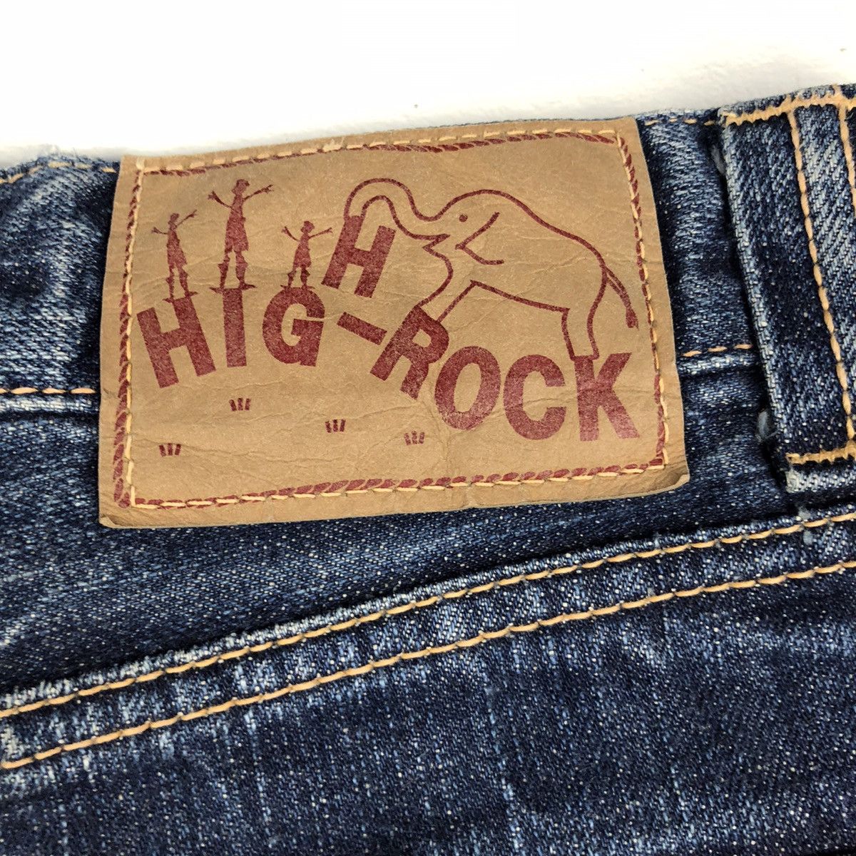 Japanese Brand × KOJIMA GENES × Vintage Vintage bush pants made in kojima faded blue jeans Size US 33 - 11 Thumbnail