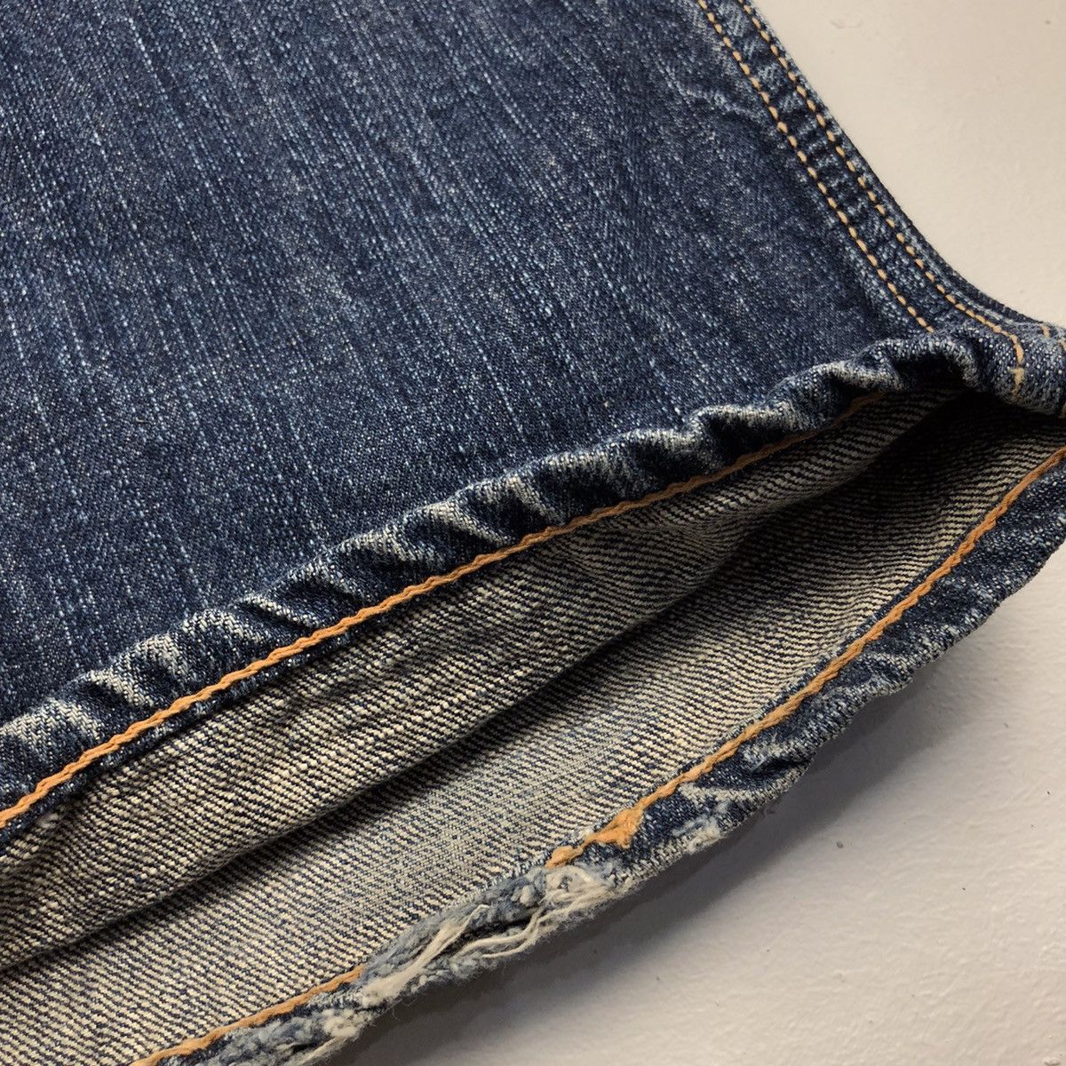Japanese Brand × KOJIMA GENES × Vintage Vintage bush pants made in kojima faded blue jeans Size US 33 - 6 Thumbnail