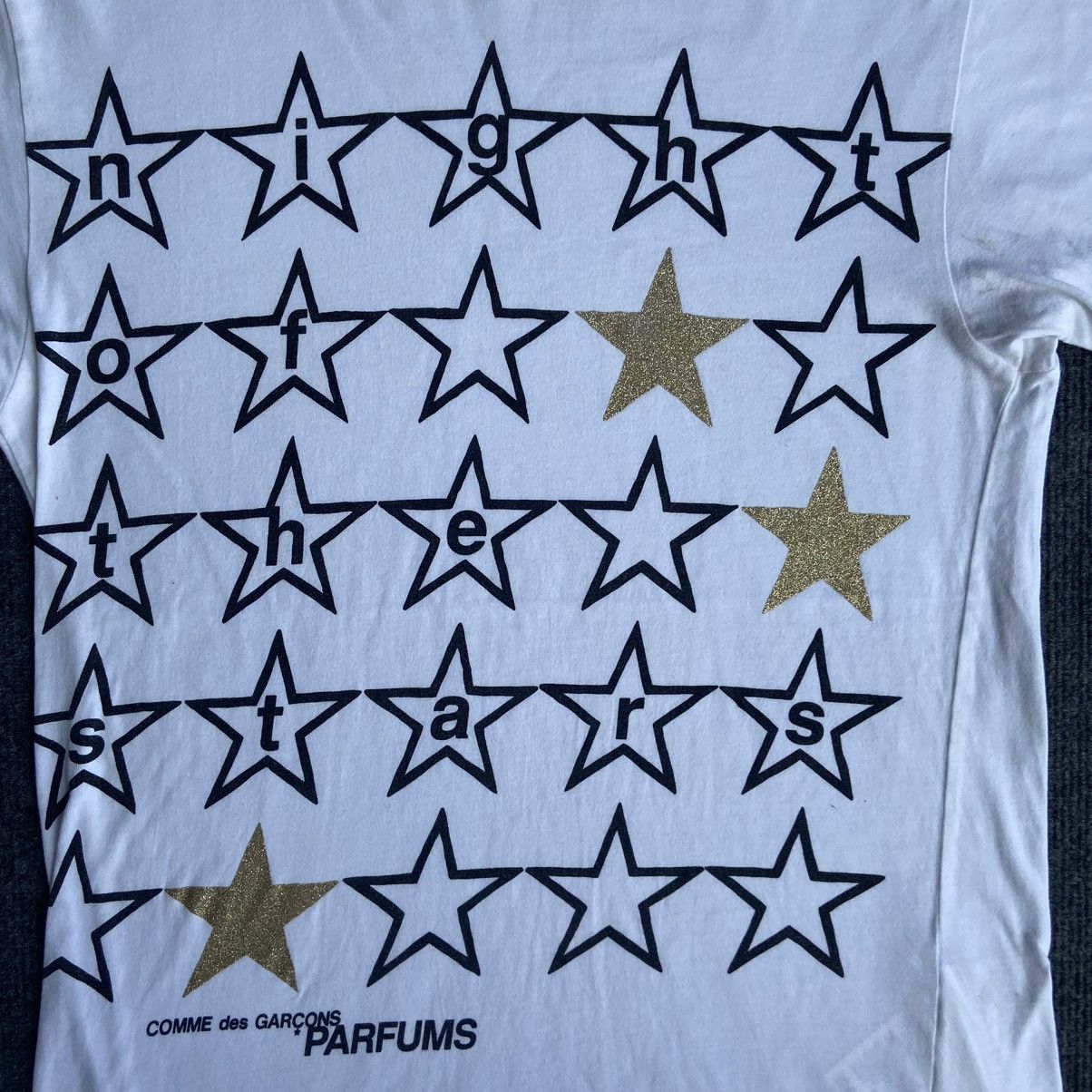 Comme des Garcons × Vintage Japanese Designer COMME DES GARCONS Parfums tshirt Size US S / EU 44-46 / 1 - 2 Thumbnail