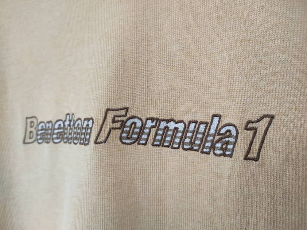 Benetton Benetton Formula 1 Embroidered T Size US M / EU 48-50 / 2 - 2 Thumbnail