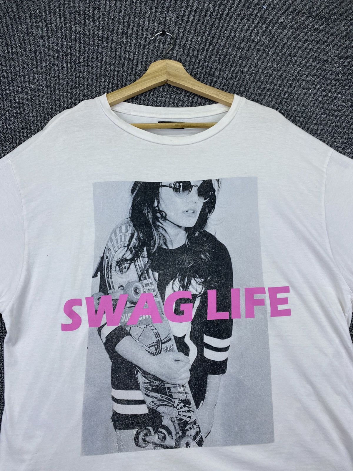Japanese Brand Vintage Skate Swag Life By Park Girl Tee T Shirts Size US L / EU 52-54 / 3 - 3 Thumbnail