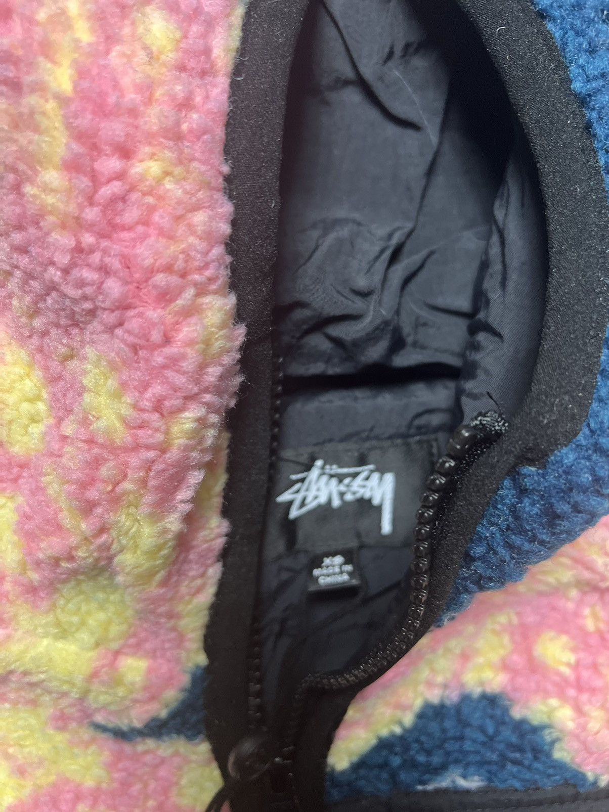 Stussy Stussy Floral Sherpa Jacket Size US XS / EU 42 / 0 - 5 Thumbnail