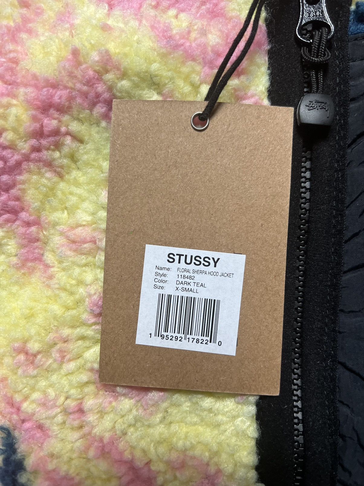 Stussy Stussy Floral Sherpa Jacket Size US XS / EU 42 / 0 - 4 Thumbnail