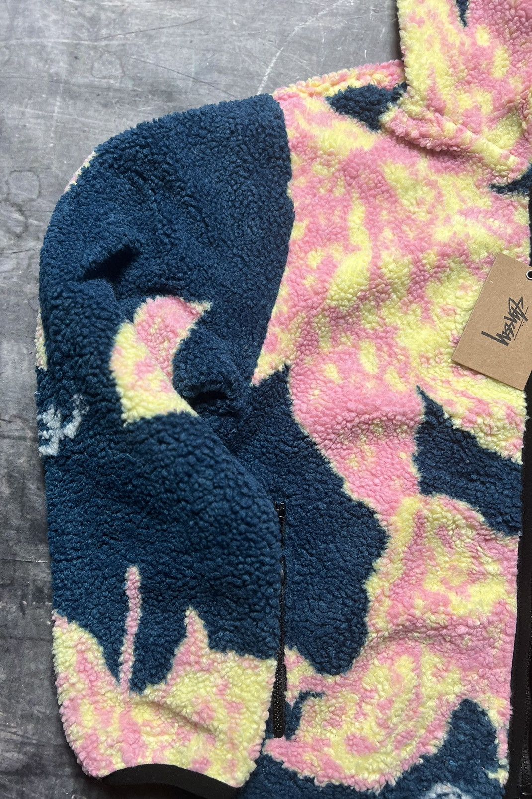 Stussy Stussy Floral Sherpa Jacket Size US XS / EU 42 / 0 - 2 Thumbnail