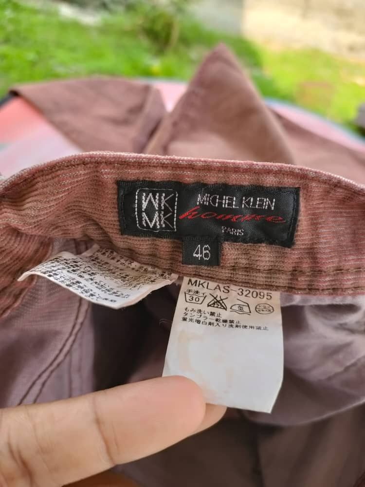 Michel Klein Michel Klein Corduroy Slim Fit pant Size 31" - 3 Thumbnail