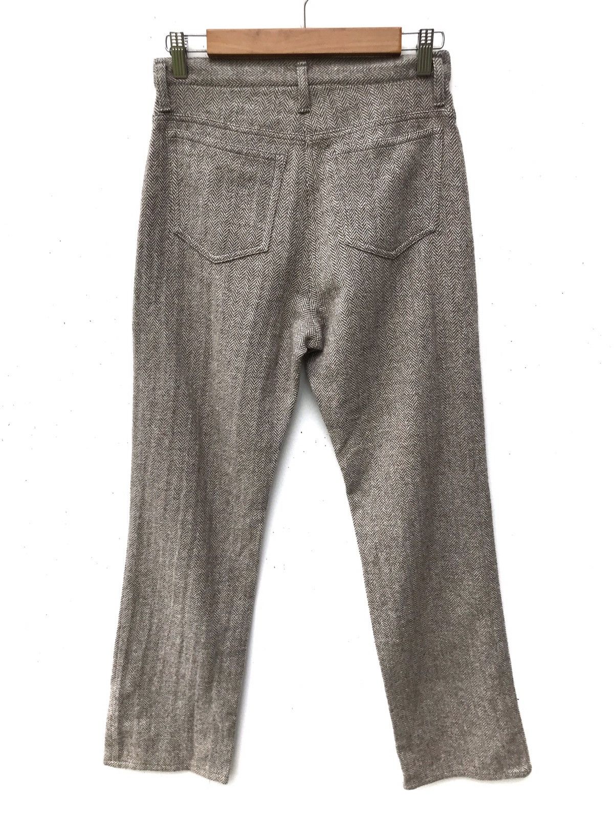 Japanese Brand Japanese Brand Do! Family Co.Ltd Wool Herringbone Pants Size US 28 / EU 44 - 4 Thumbnail