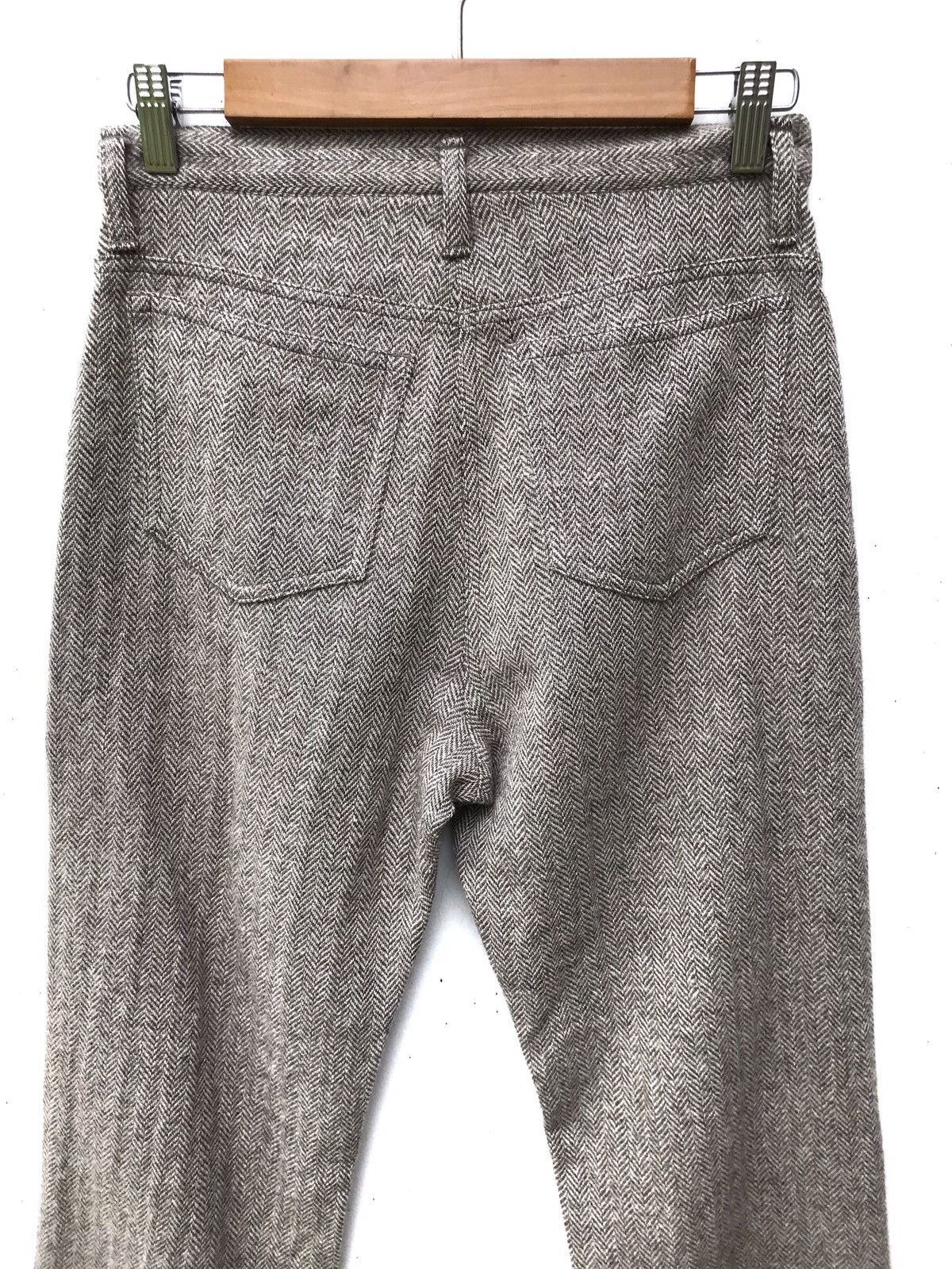 Japanese Brand Japanese Brand Do! Family Co.Ltd Wool Herringbone Pants Size US 28 / EU 44 - 5 Thumbnail