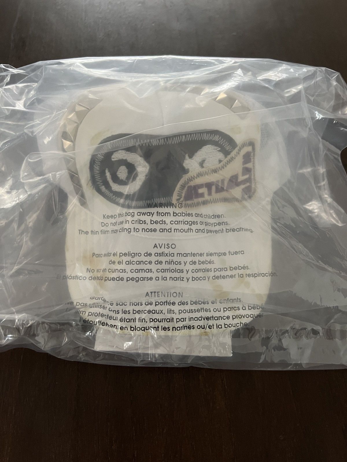 image of Actual Hate 1/1 Limited Edition Trucker Hat in White, Men's