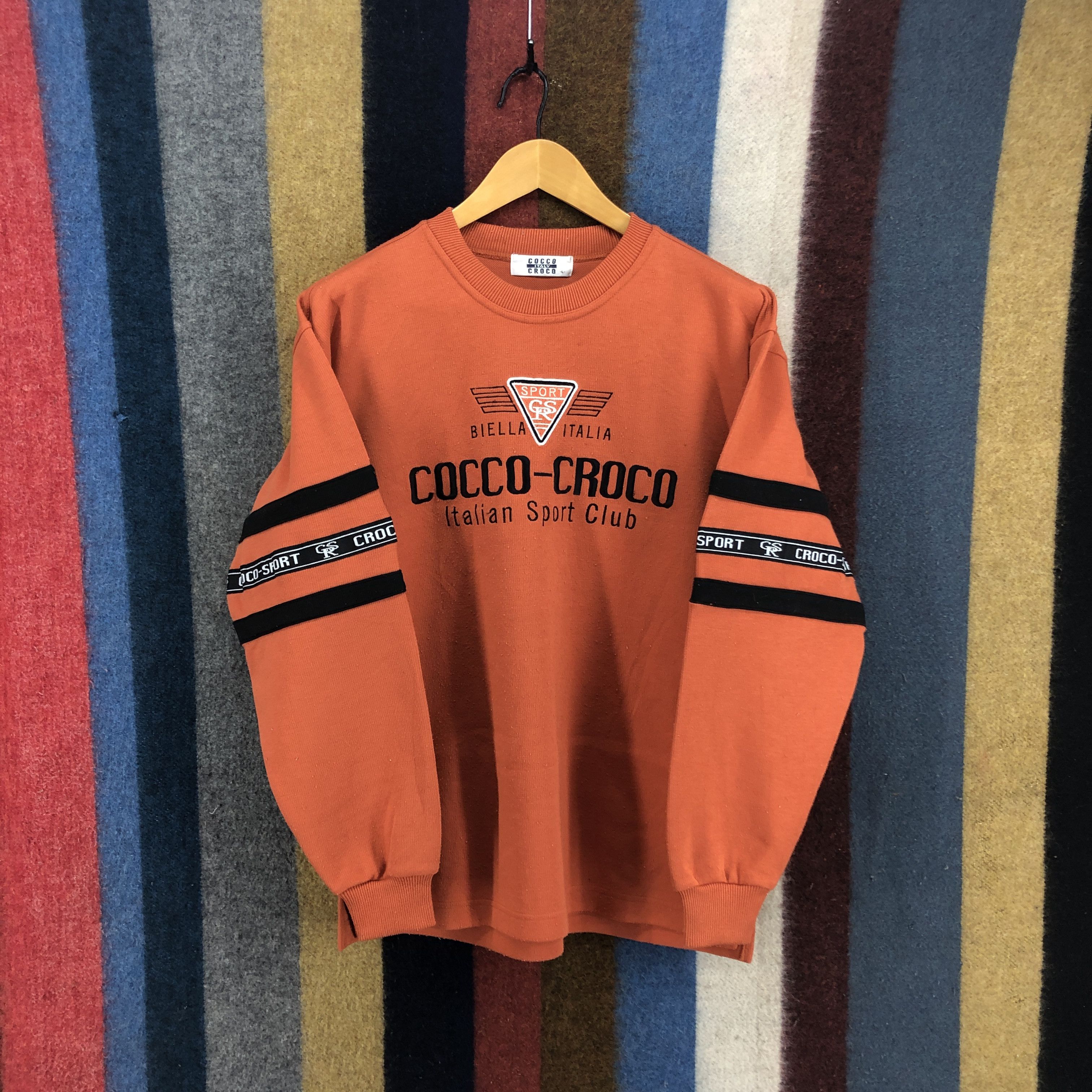 Other COCCO CROCO Crew Neck Sweatshirt #015-01 Size US M / EU 48-50 / 2 - 1 Thumbnail