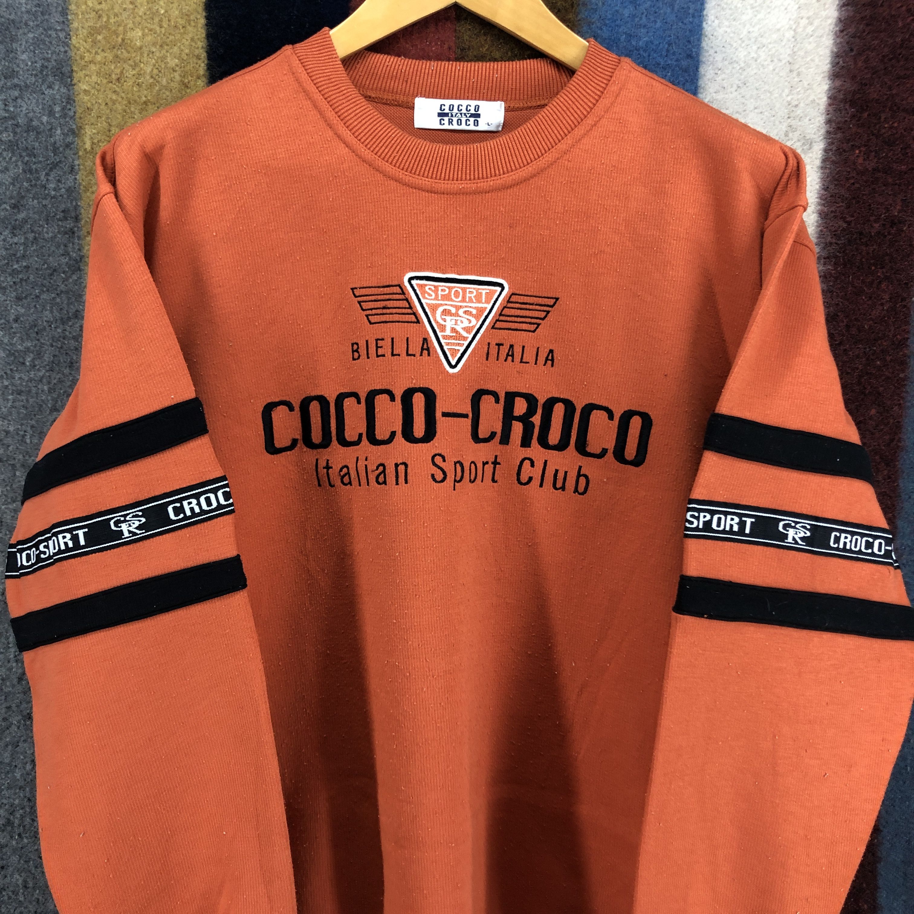 Other COCCO CROCO Crew Neck Sweatshirt #015-01 Size US M / EU 48-50 / 2 - 2 Thumbnail