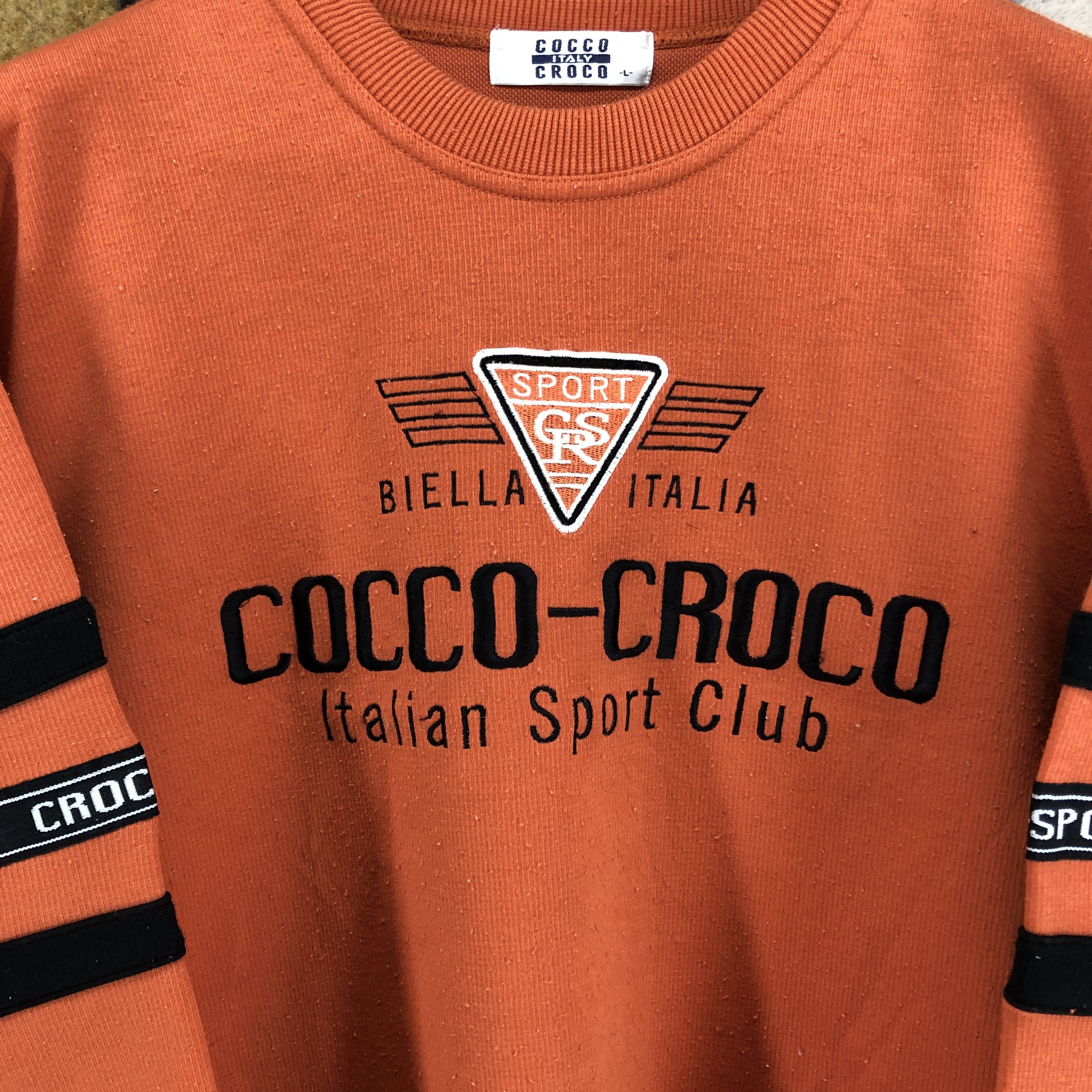 Other COCCO CROCO Crew Neck Sweatshirt #015-01 Size US M / EU 48-50 / 2 - 3 Thumbnail