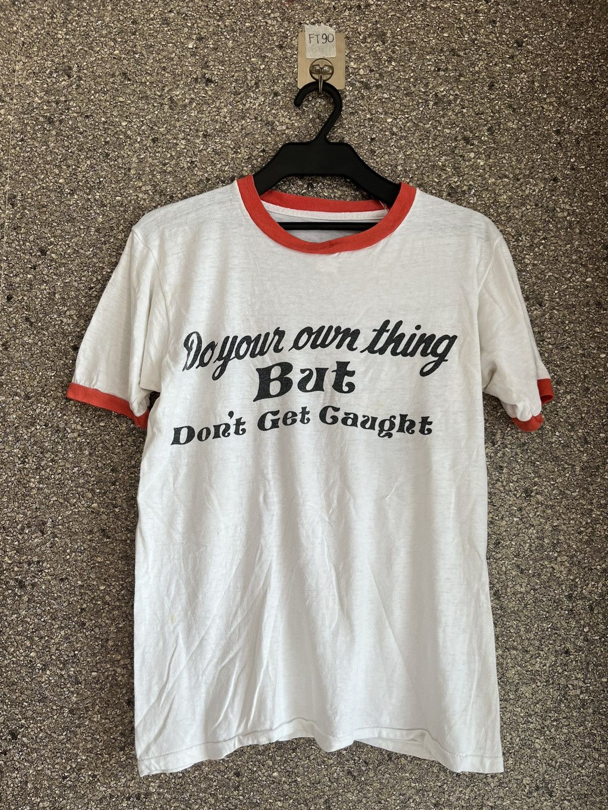 Image of Vintage Tshirt Ft90 in White, Men's (Size Small)