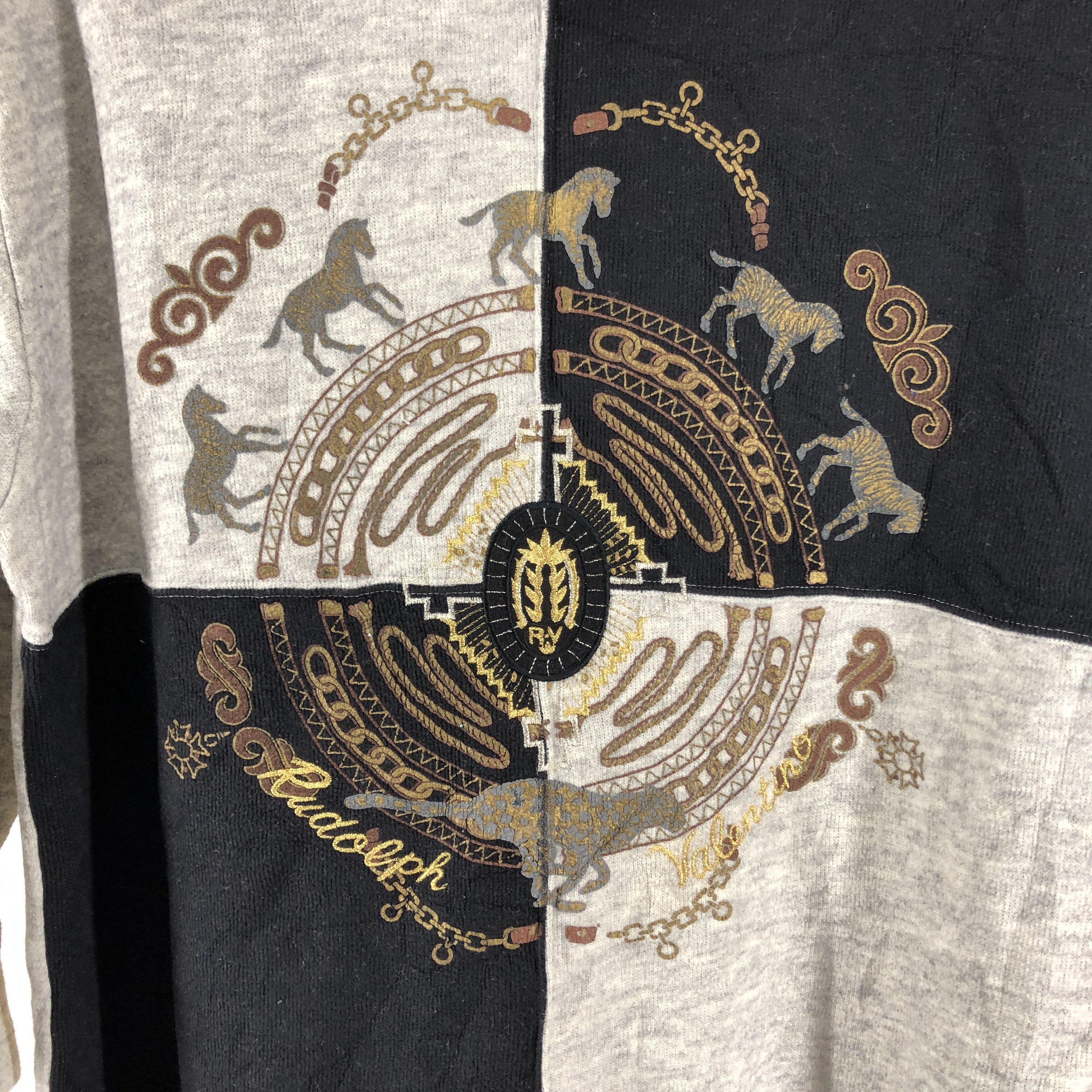 Other RUDOLPH VALENTINO Turtle Neck Sweatshirt #0848/AE Size US M / EU 48-50 / 2 - 3 Thumbnail