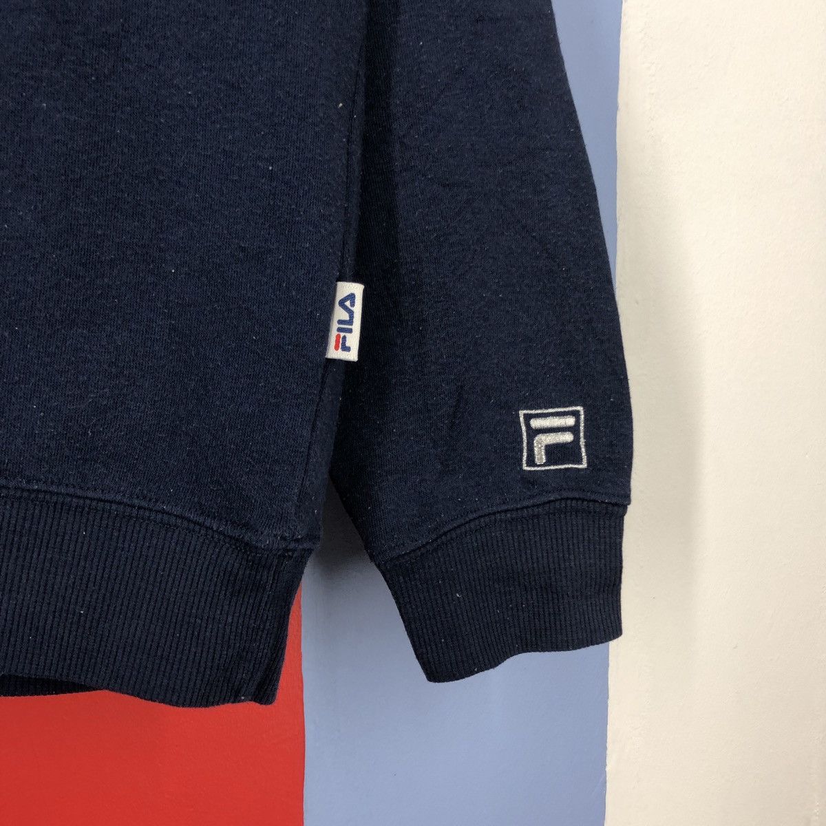 Fila FILA Crew Neck Sweatshirt Center Logo #1047/AK Size US M / EU 48-50 / 2 - 3 Thumbnail