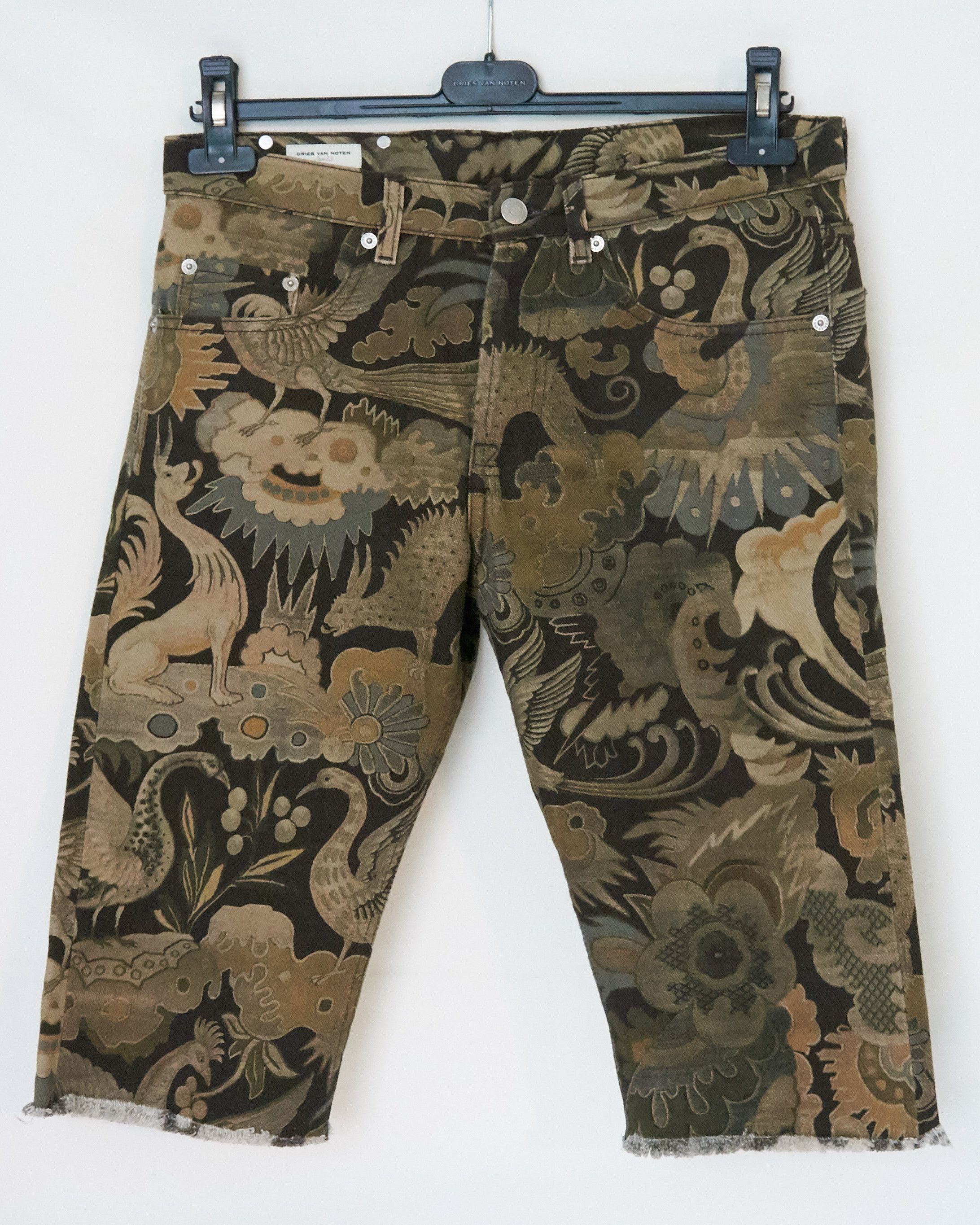 image of Dries Van Noten Ss14 Print Shorts, Men's (Size 30)