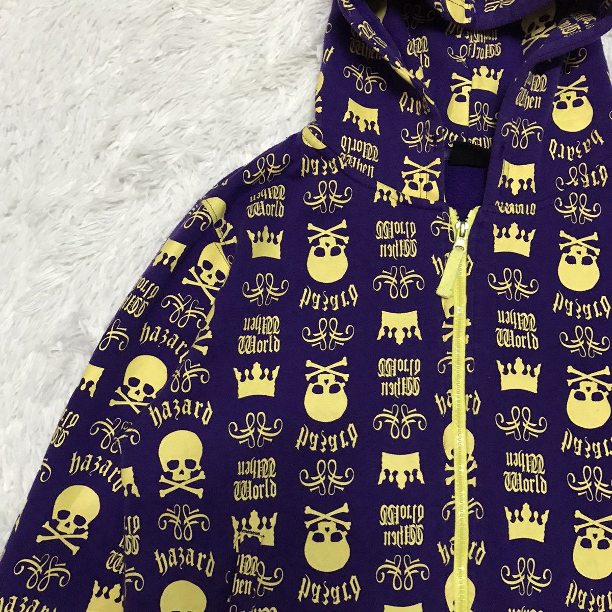 Japanese Brand Full Skulls Printed Sweater Jacket Hoodie Size US M / EU 48-50 / 2 - 6 Thumbnail