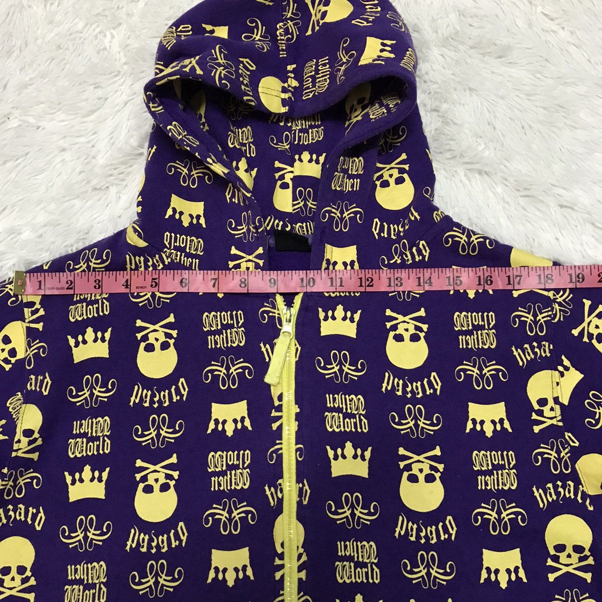 Japanese Brand Full Skulls Printed Sweater Jacket Hoodie Size US M / EU 48-50 / 2 - 19 Thumbnail