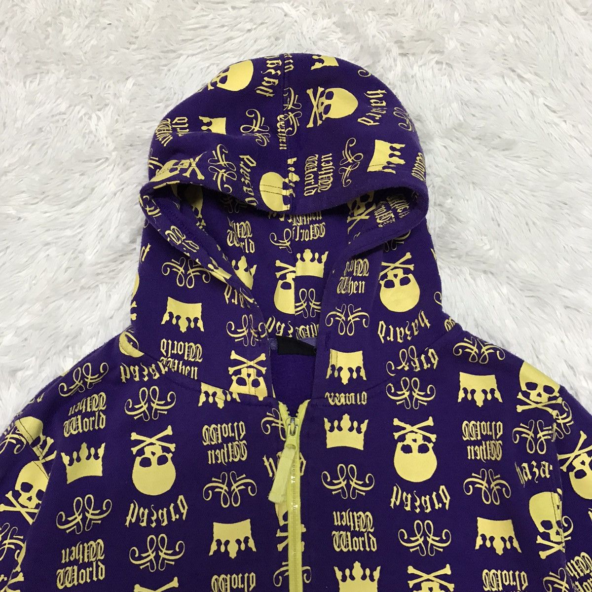 Japanese Brand Full Skulls Printed Sweater Jacket Hoodie Size US M / EU 48-50 / 2 - 7 Thumbnail