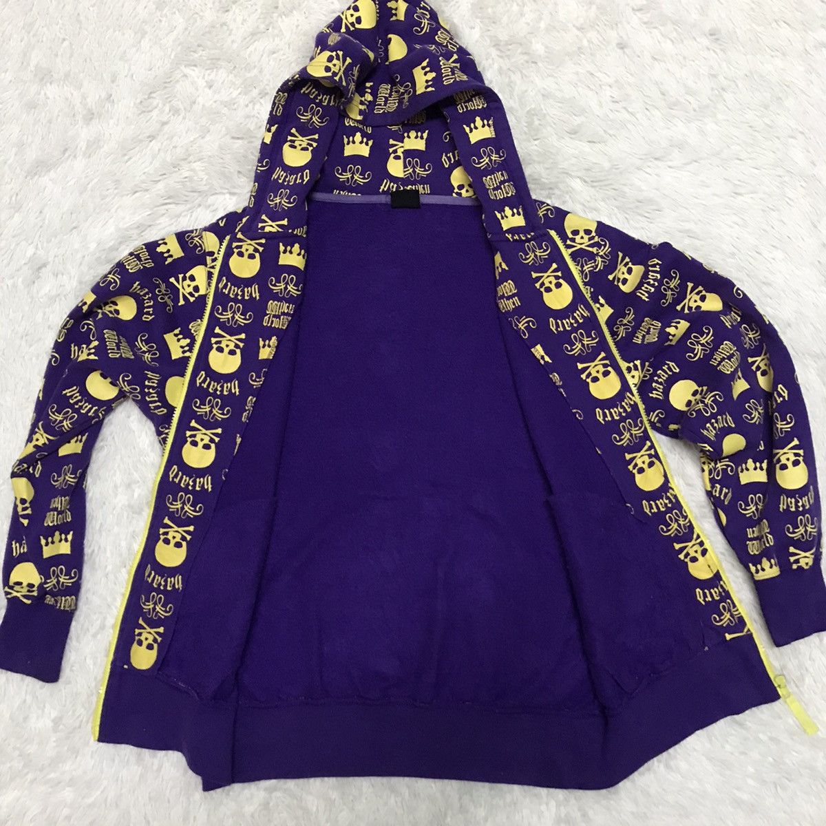Japanese Brand Full Skulls Printed Sweater Jacket Hoodie Size US M / EU 48-50 / 2 - 13 Thumbnail