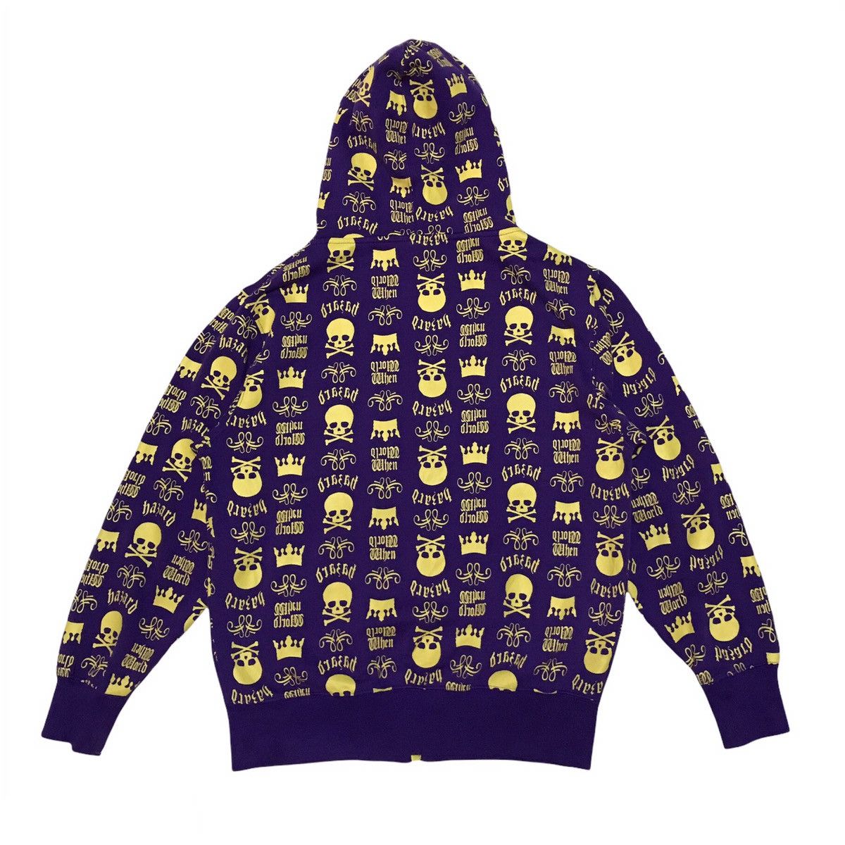 Japanese Brand Full Skulls Printed Sweater Jacket Hoodie Size US M / EU 48-50 / 2 - 2 Thumbnail