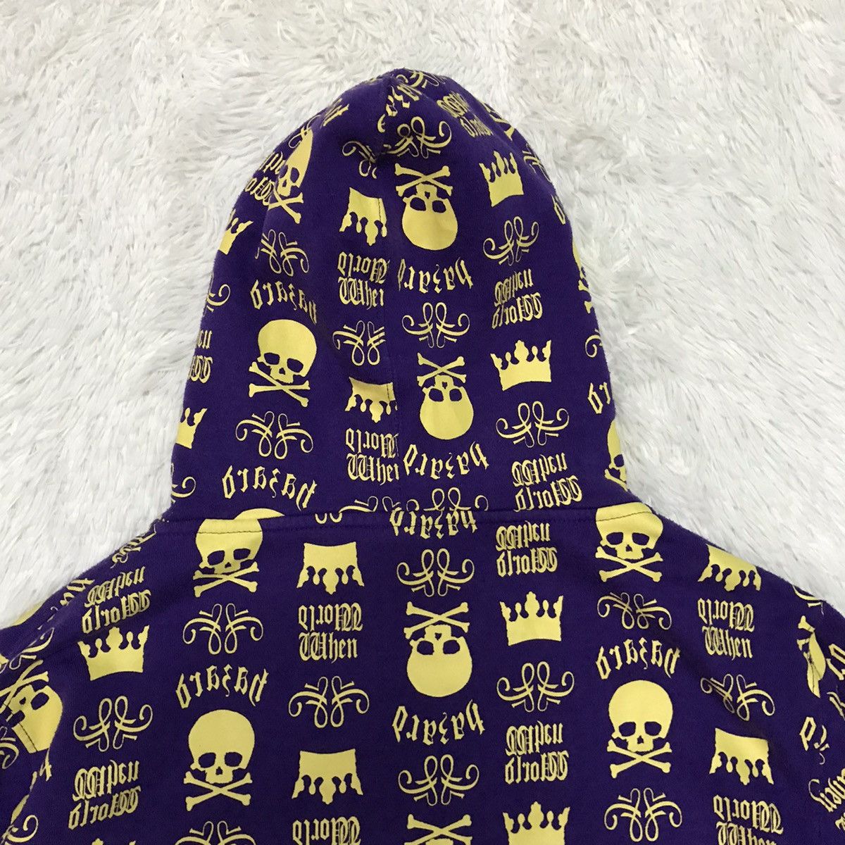 Japanese Brand Full Skulls Printed Sweater Jacket Hoodie Size US M / EU 48-50 / 2 - 12 Thumbnail